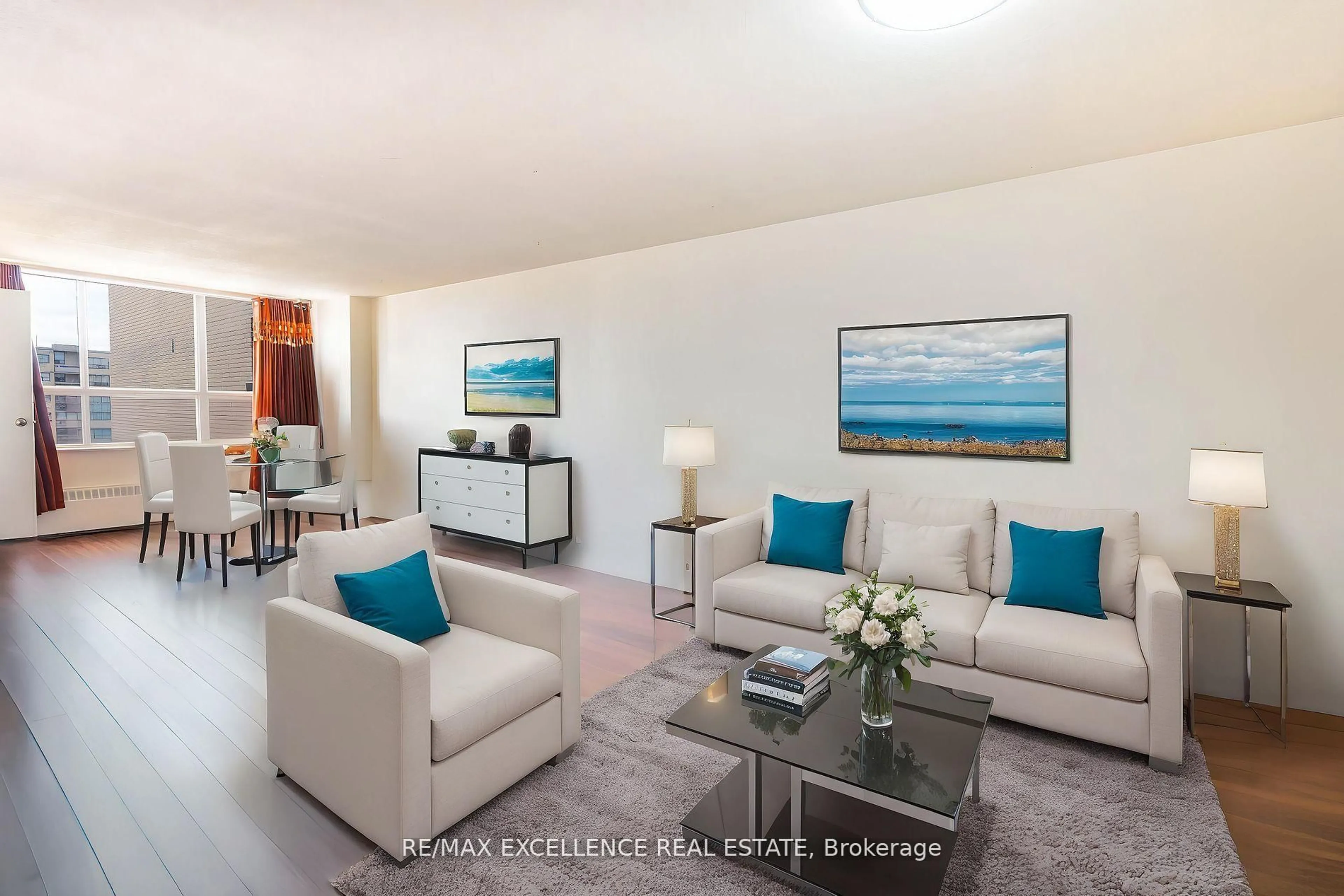 Living room with furniture, unknown for 370 Dixon Rd #2116, Toronto Ontario M9R 1T2