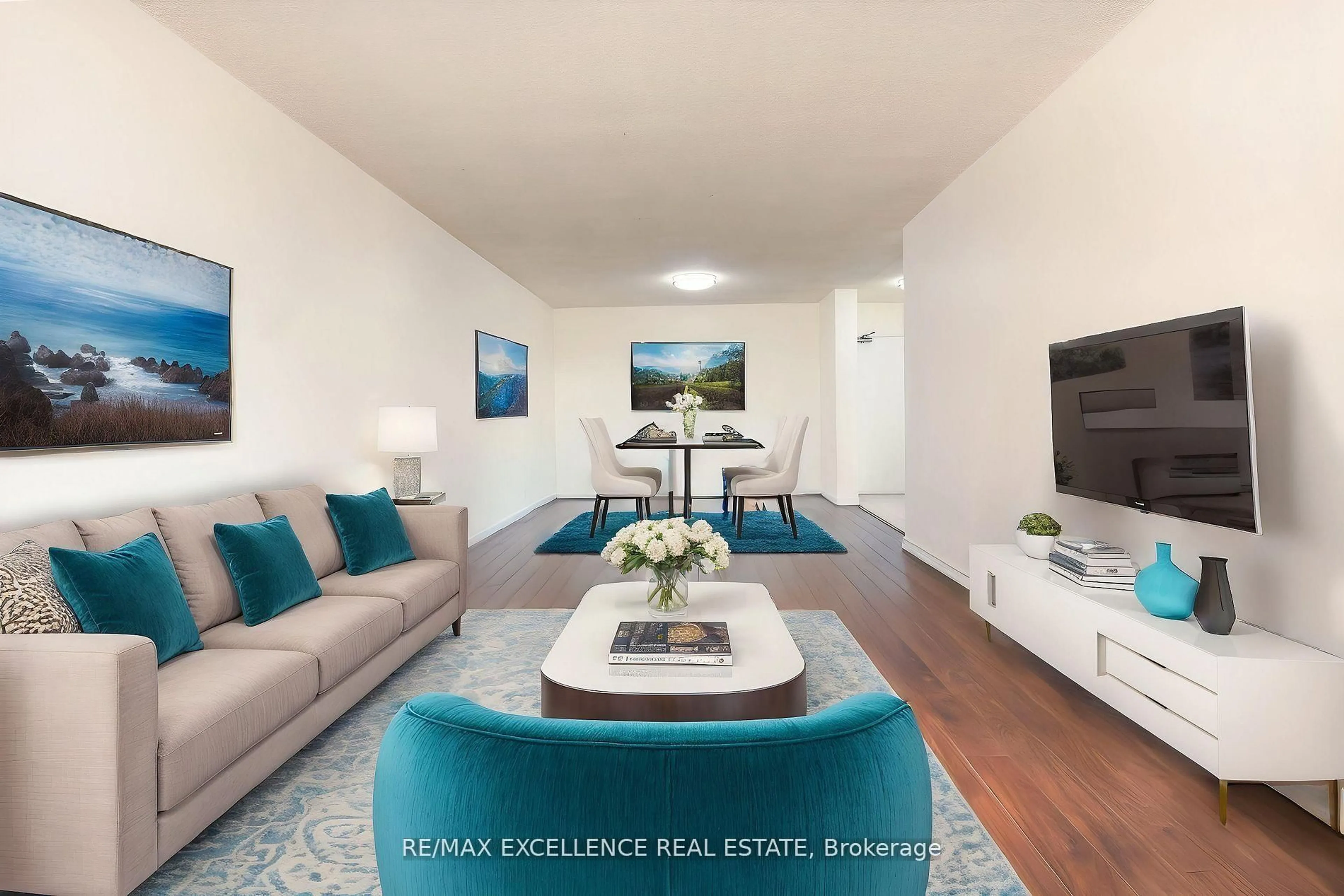 Living room with furniture, unknown for 370 Dixon Rd #2116, Toronto Ontario M9R 1T2