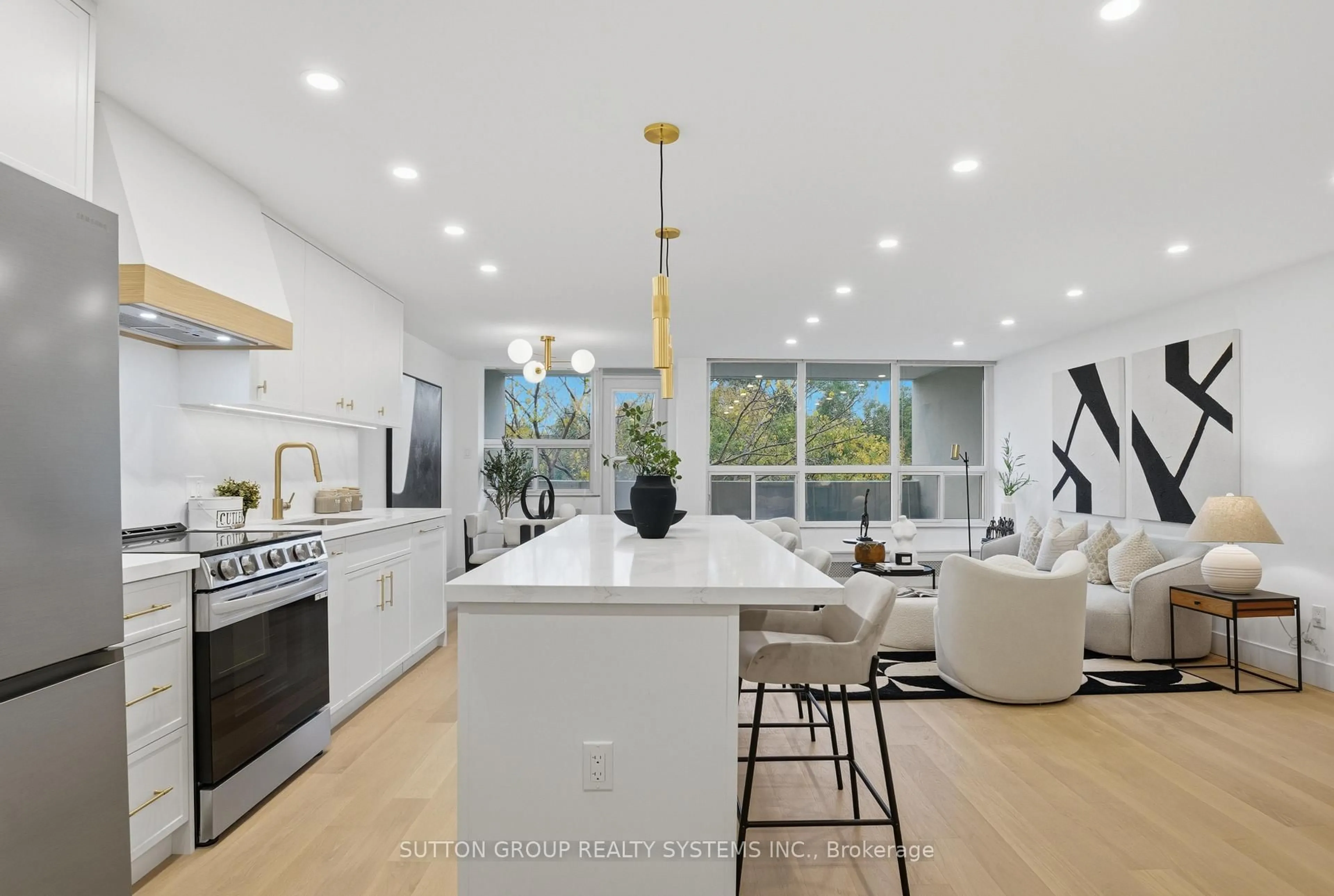 Open concept kitchen, unknown for 65 Southport St #904, Toronto Ontario M6S 3N6