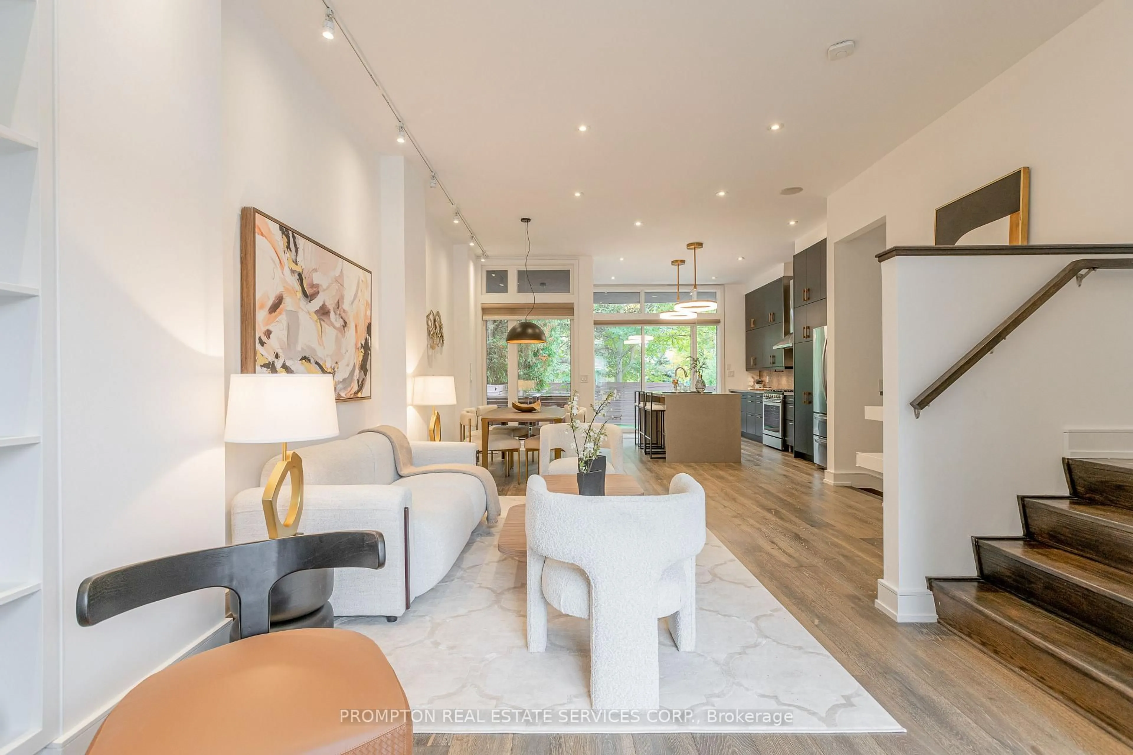 Living room with furniture, unknown for 65 Harshaw Ave, Toronto Ontario M6S 1X9