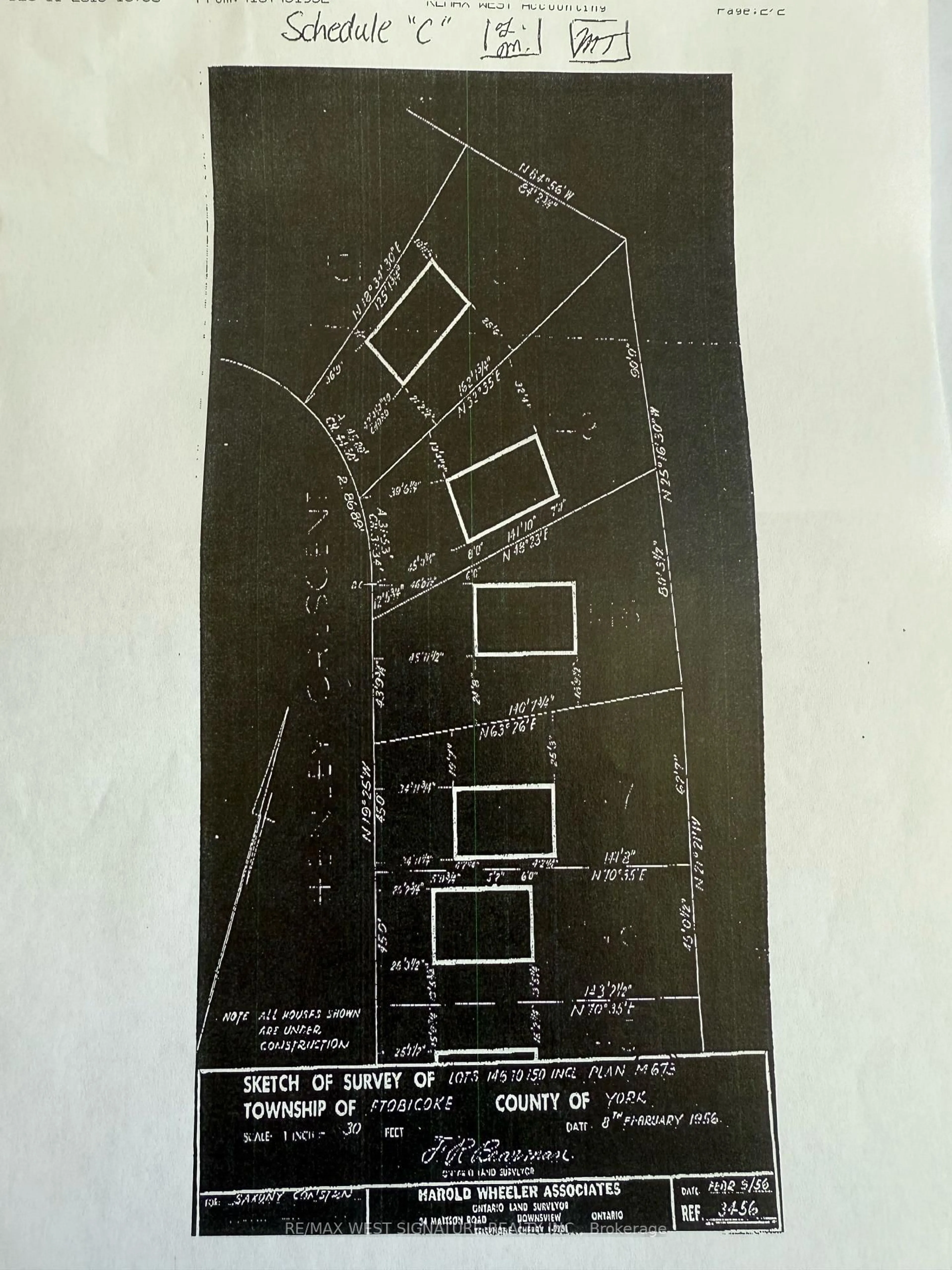 Floor plan for 45 Henley Cres, Toronto Ontario M9W 2X1