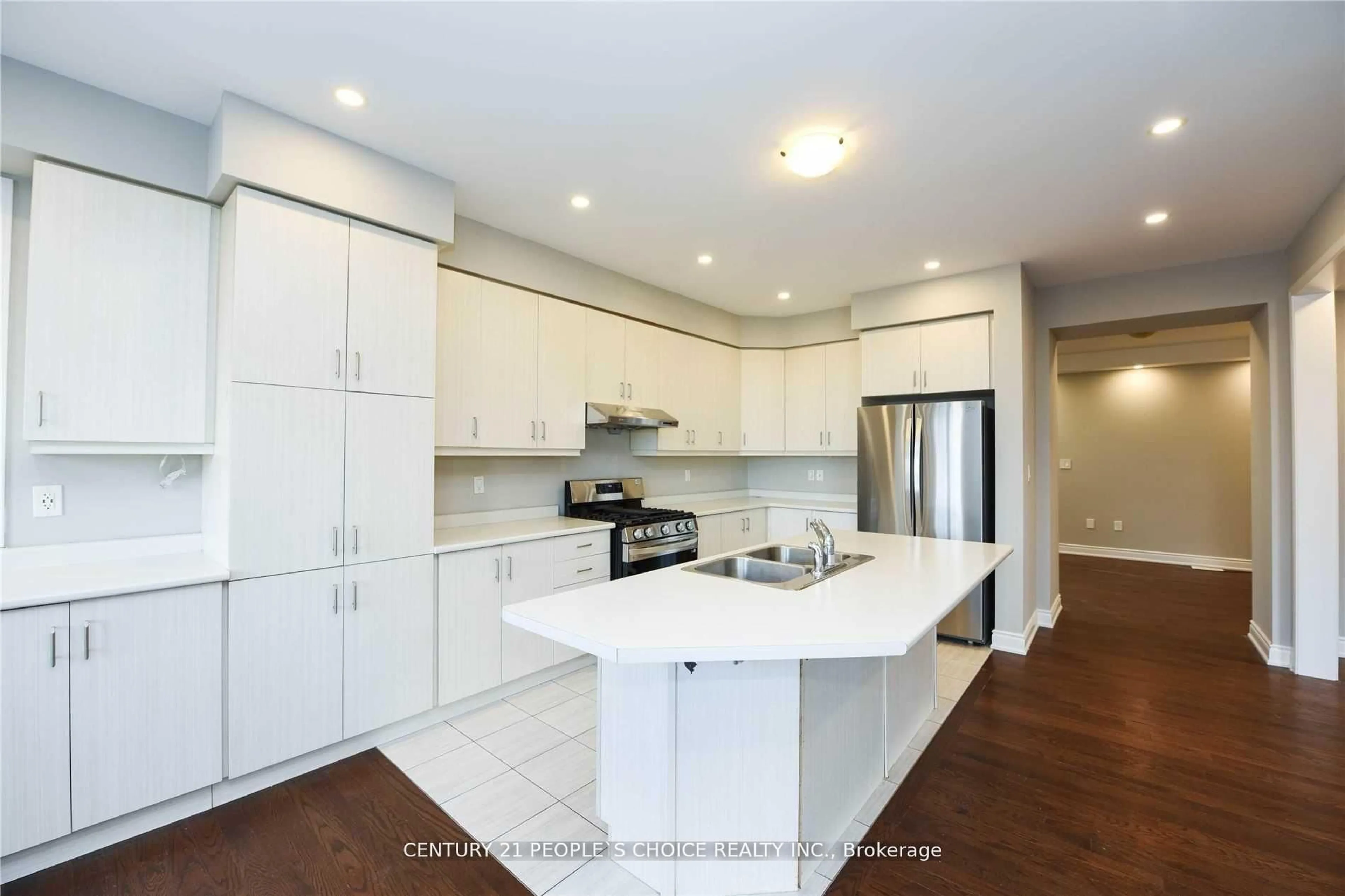 Open concept kitchen, ceramic/tile floor for 249 Hinton Terr, Milton Ontario L9E 1C8