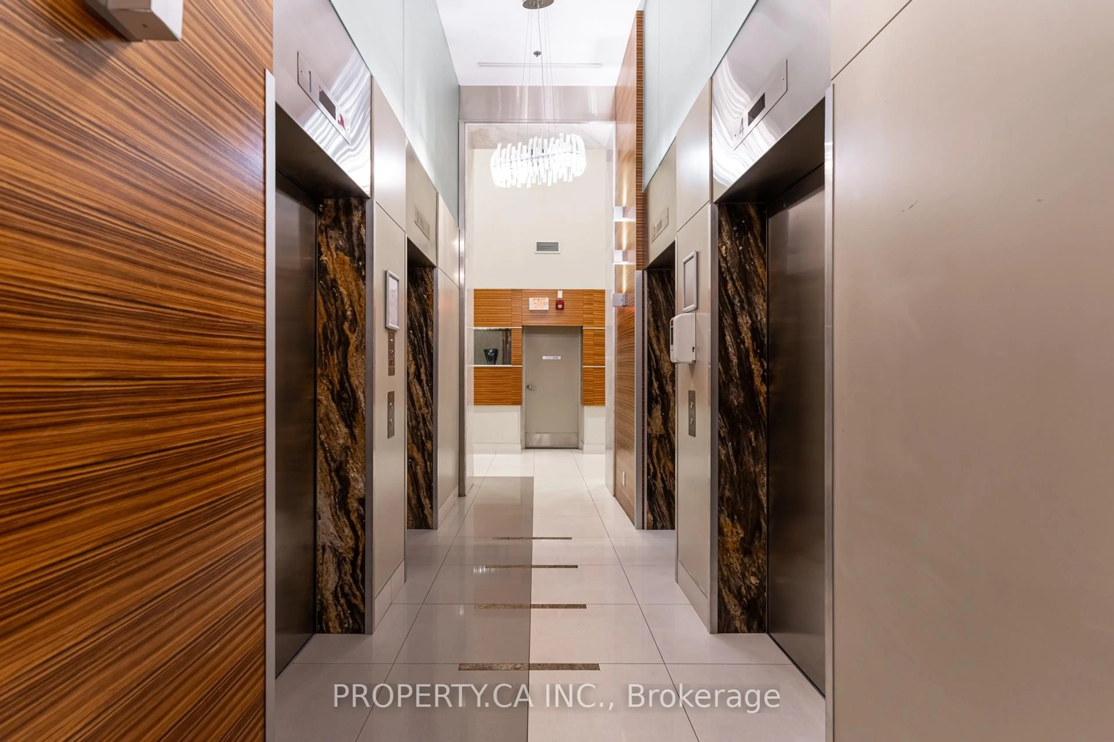Indoor foyer for 16 Brookers Lane #406, Toronto Ontario M8V 0A5