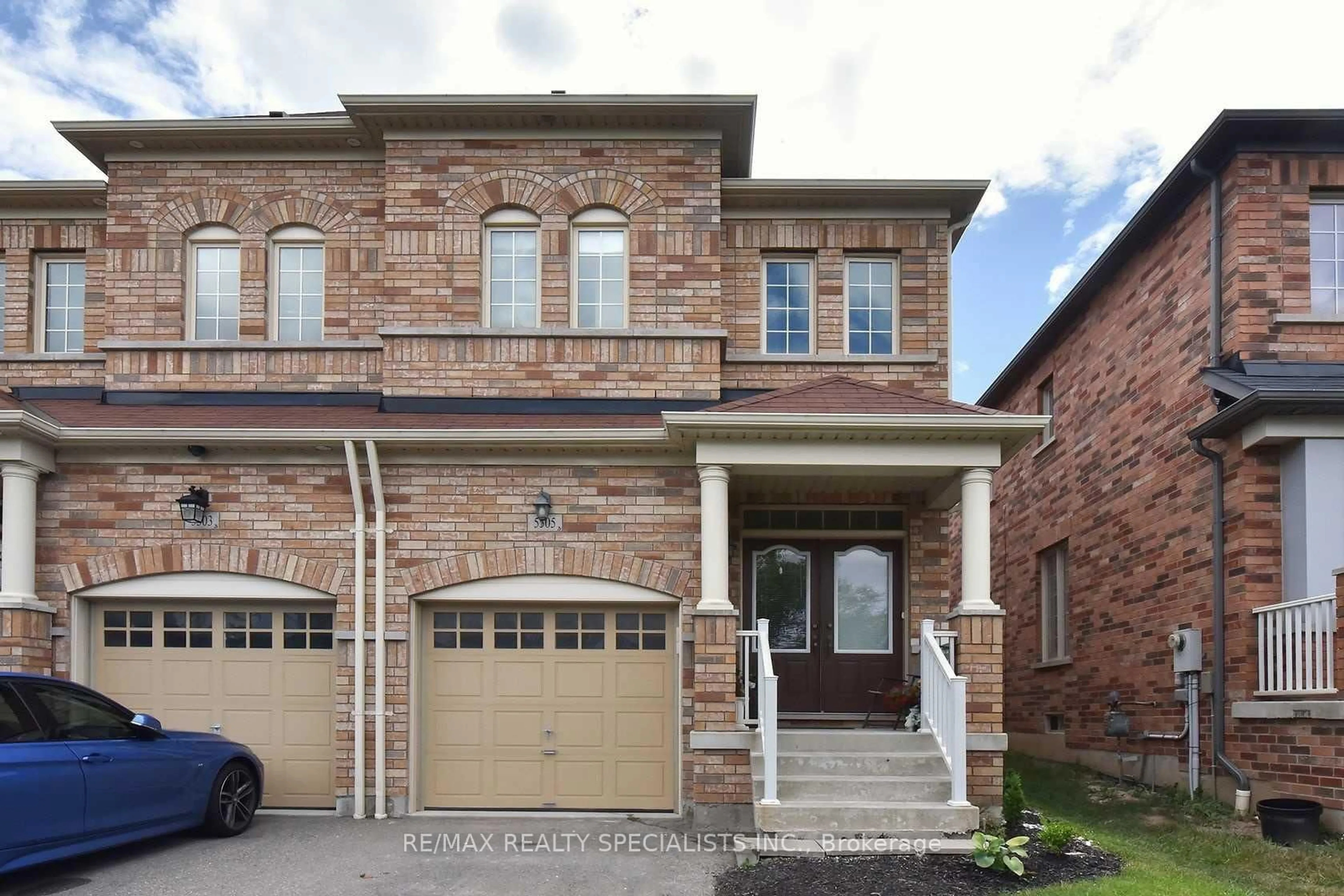Home with brick exterior material, street for 5505 Fudge Terr, Mississauga Ontario L5M 0M9