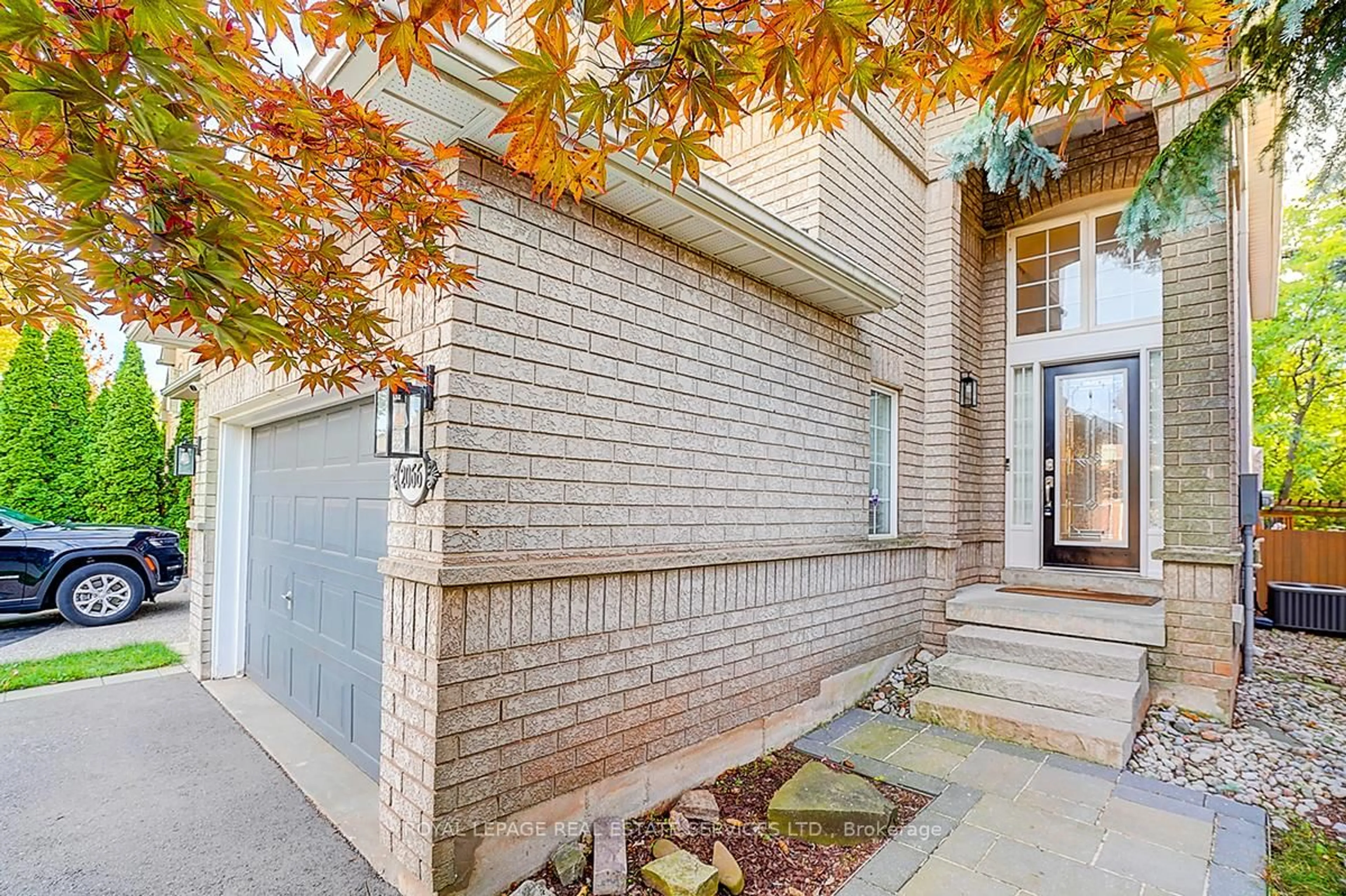Home with brick exterior material, street for 2066 Deer Park Rd, Oakville Ontario L6M 3V8