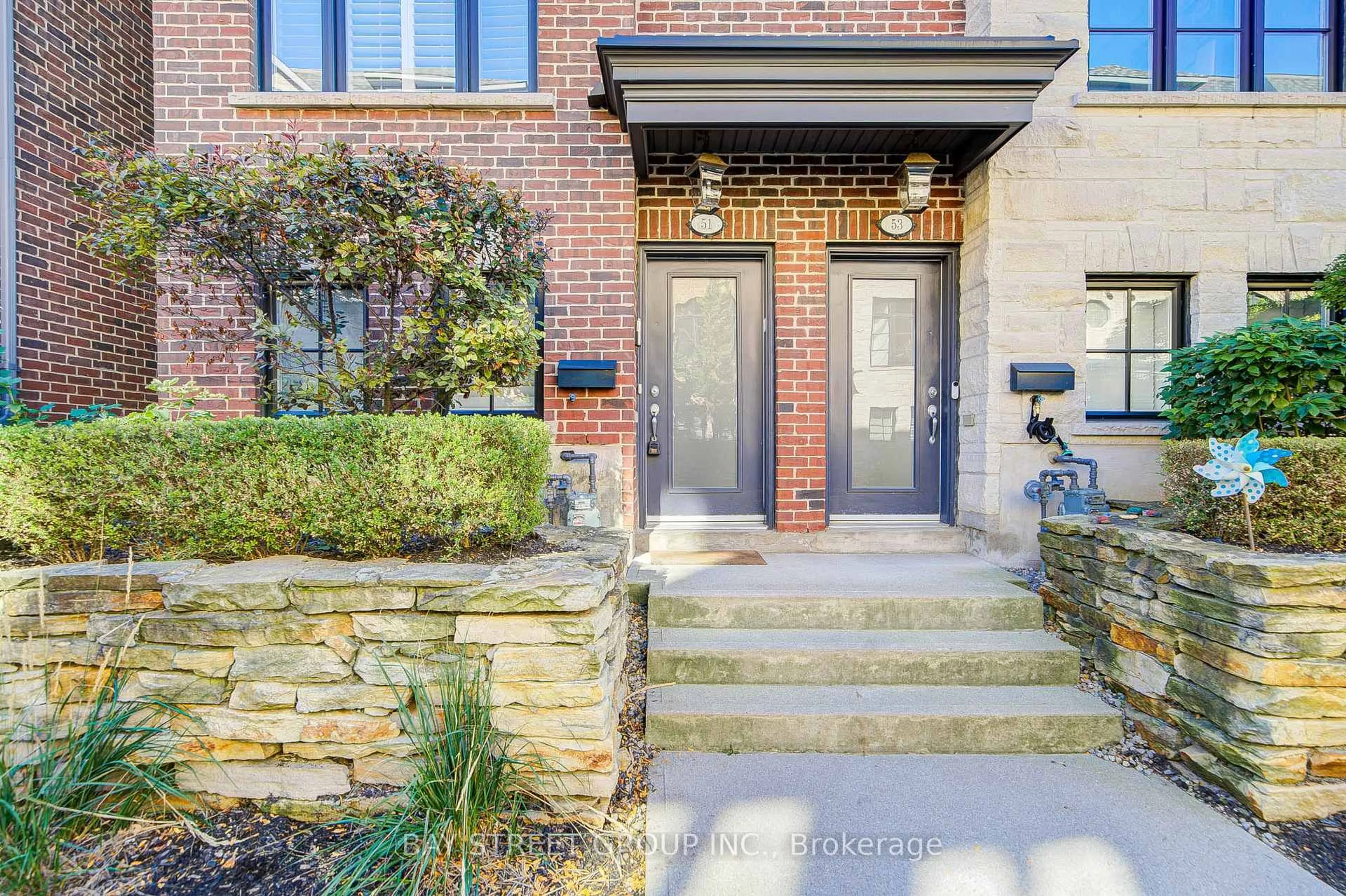 Home with brick exterior material, street for 51 Lobo Mews, Toronto Ontario M8Z 0B2