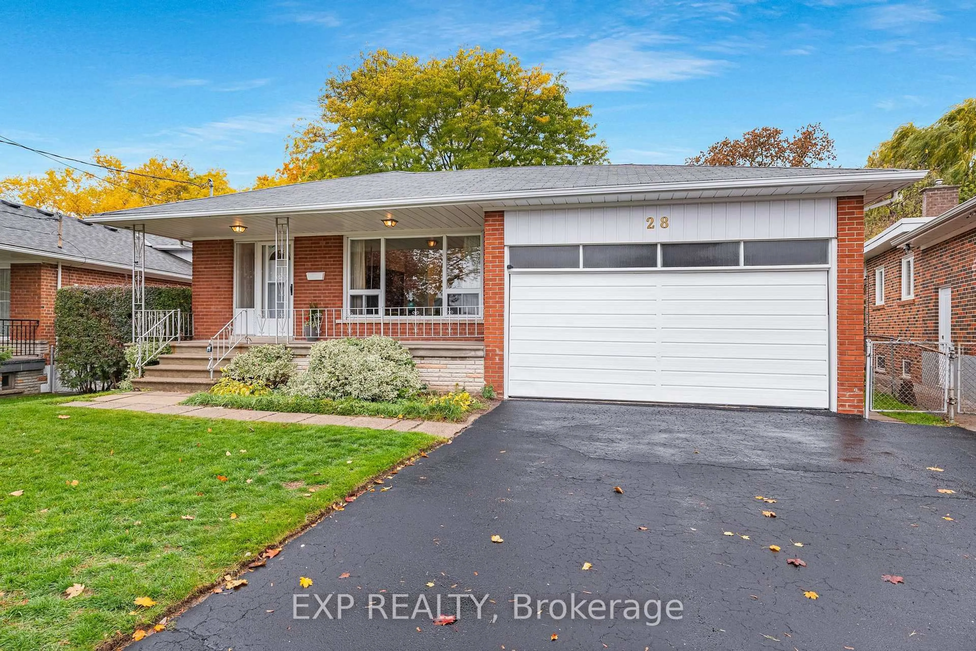 Home with brick exterior material, street for 28 Aviemore Dr, Toronto Ontario M9L 2L5