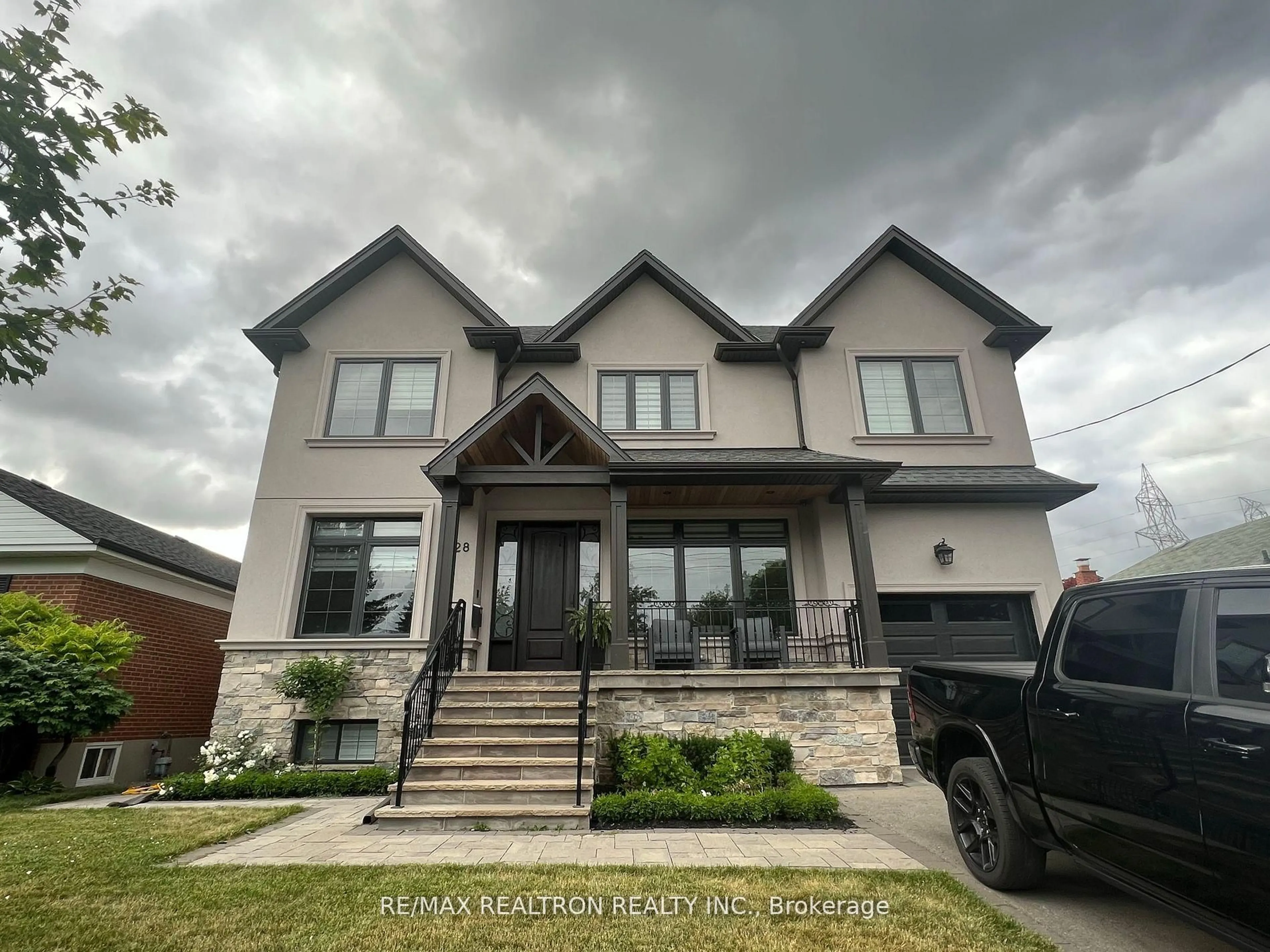 Home with brick exterior material, unknown for 28 Burwood Rd, Toronto Ontario M9B 2W5