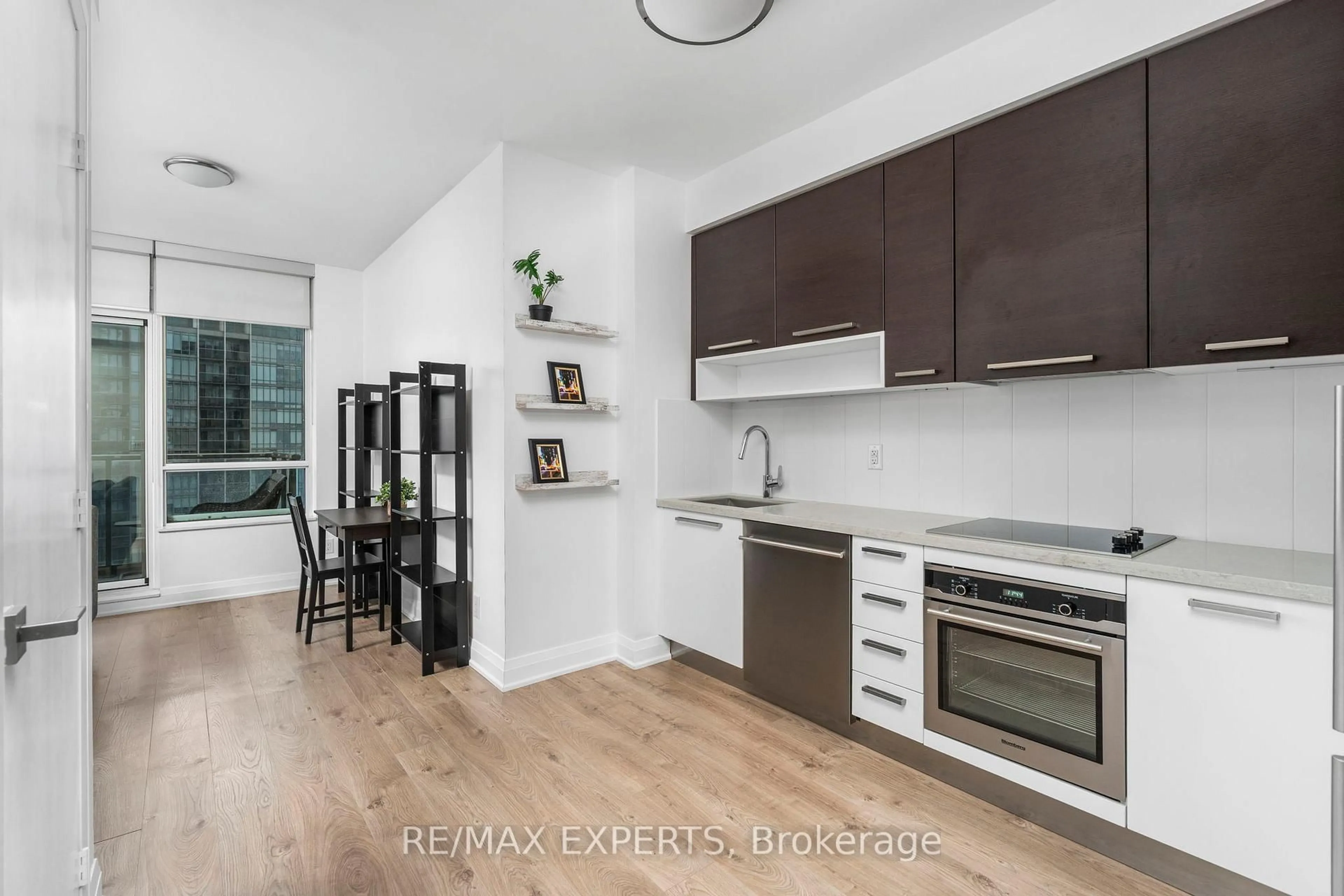 Open concept kitchen, unknown for 36 Park Lawn Rd #2308, Toronto Ontario M8V 0E5