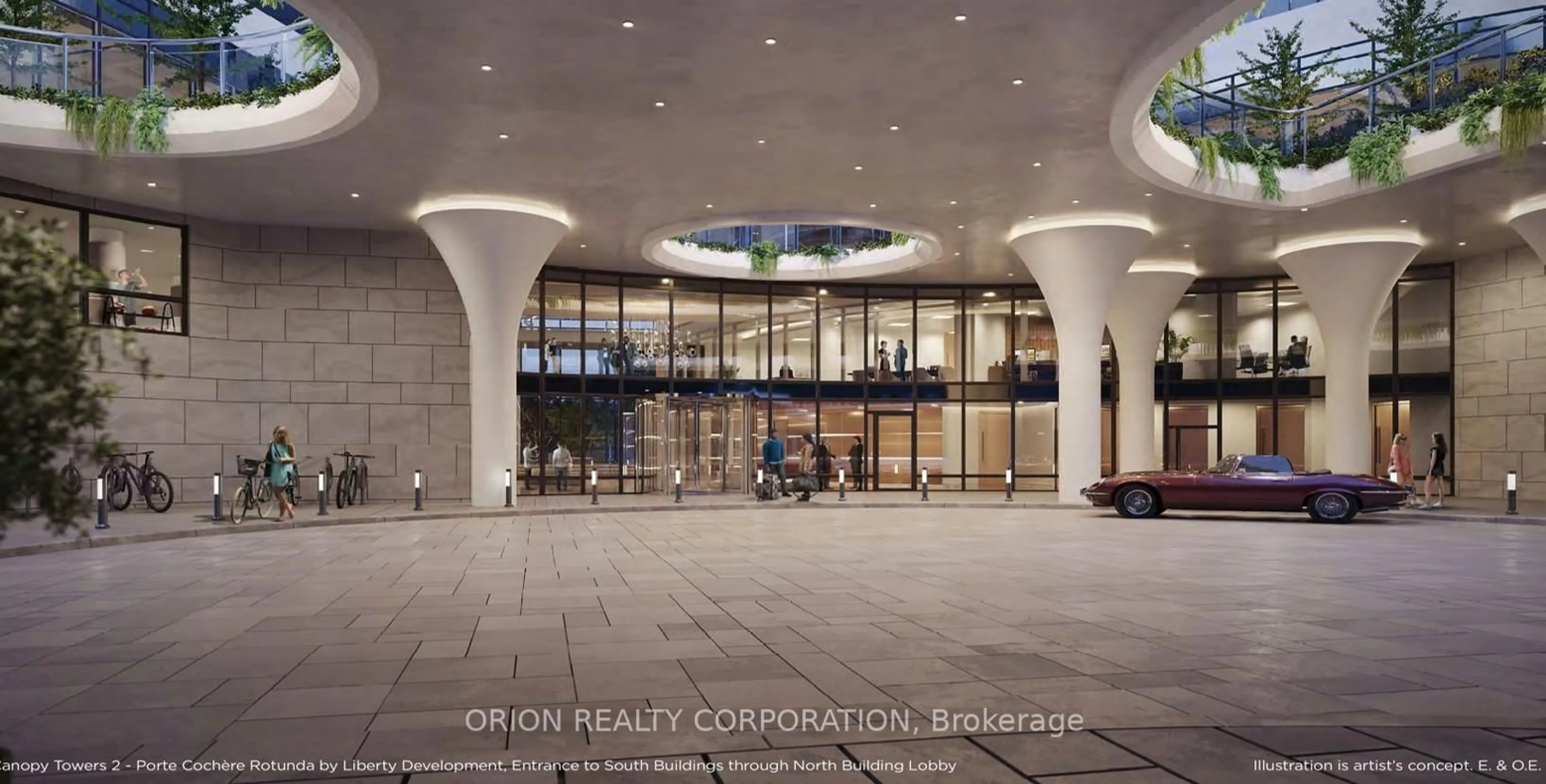 Lobby for 5105 Hurontario St #A-2201, Mississauga Ontario L4Z 3X7