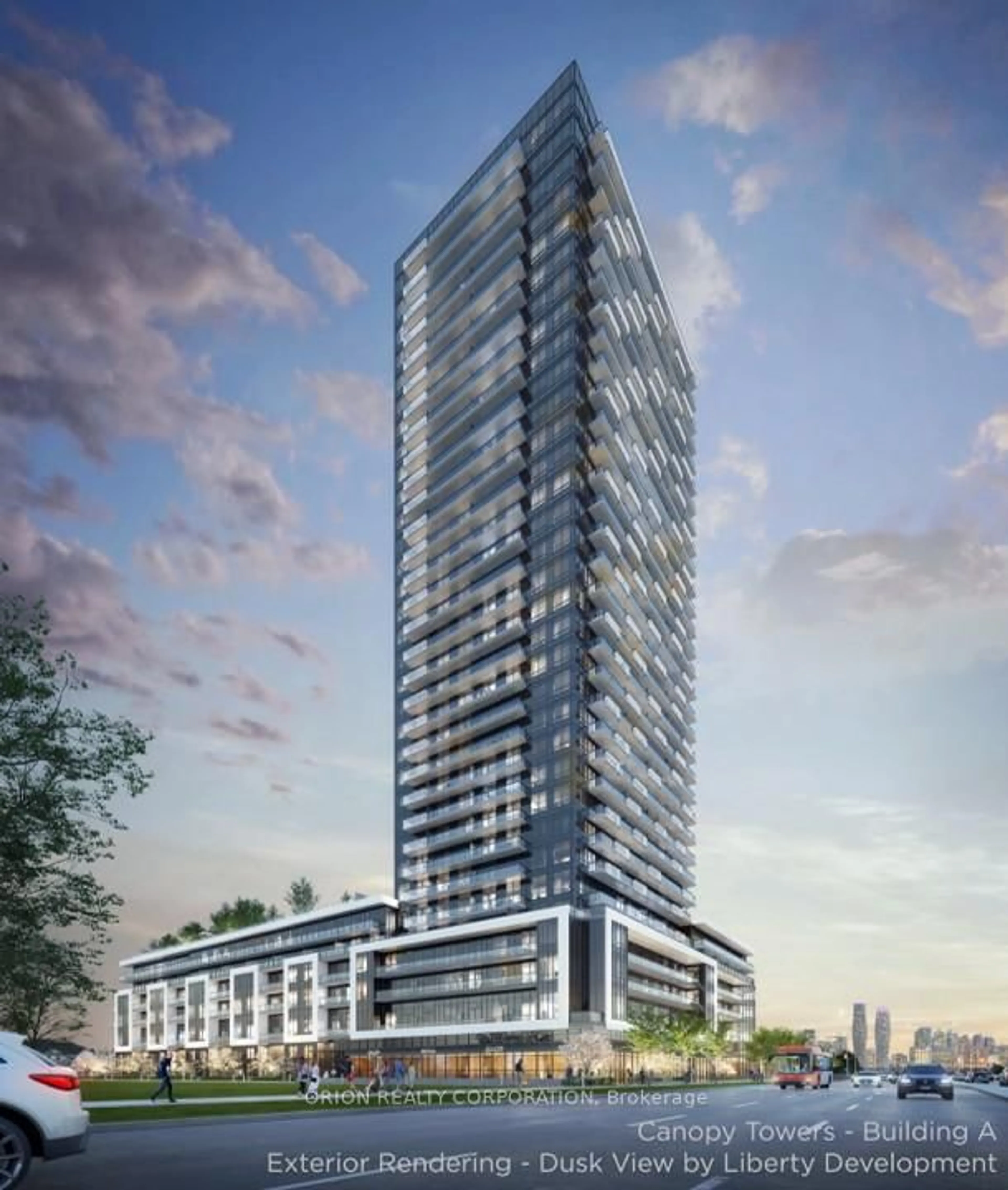 Indoor foyer for 5105 Hurontario St #A-1704, Mississauga Ontario L4Z 3X7