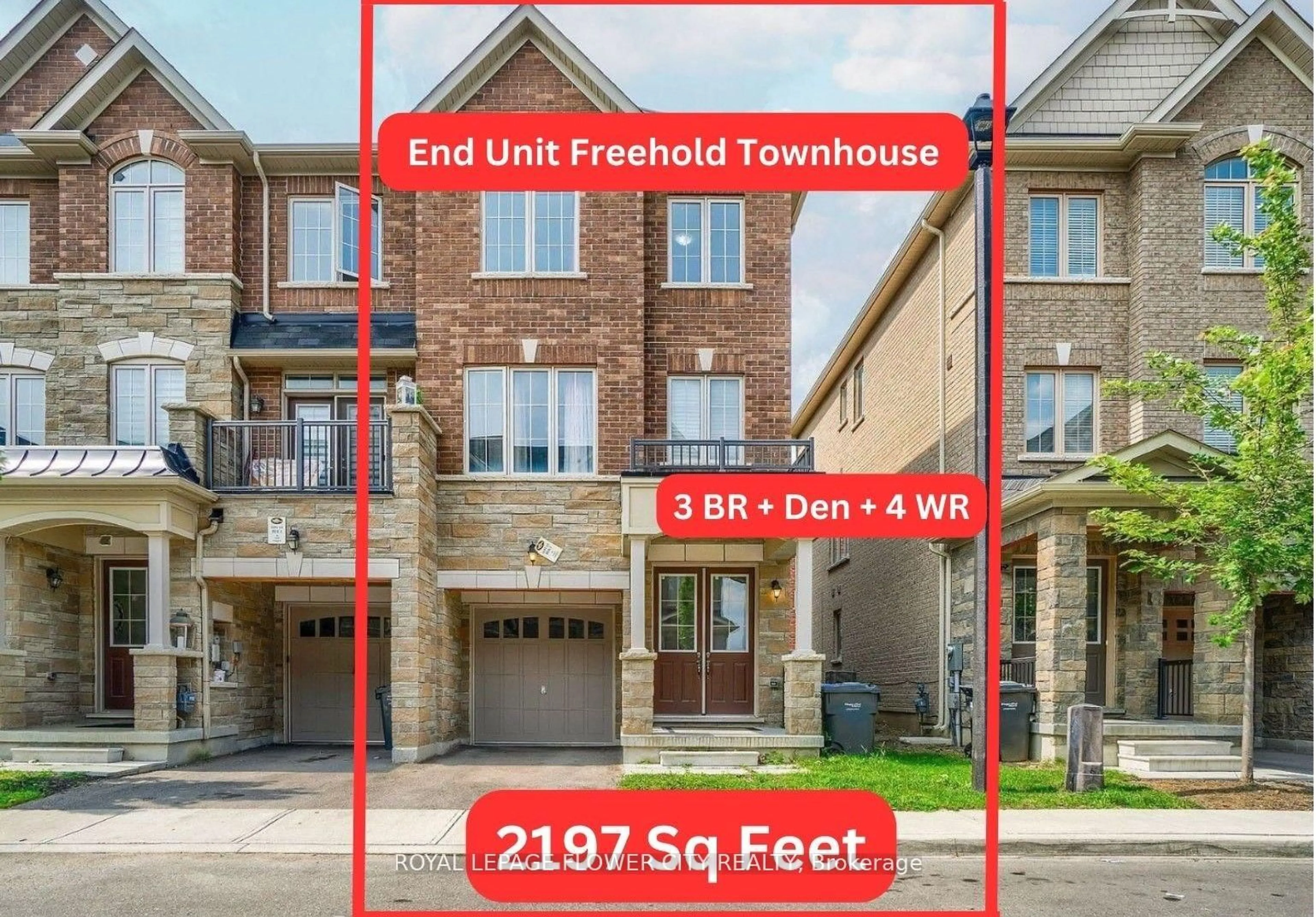 A pic from outside/outdoor area/front of a property/back of a property/a pic from drone, street for 14 Faye St, Brampton Ontario L6P 4M9