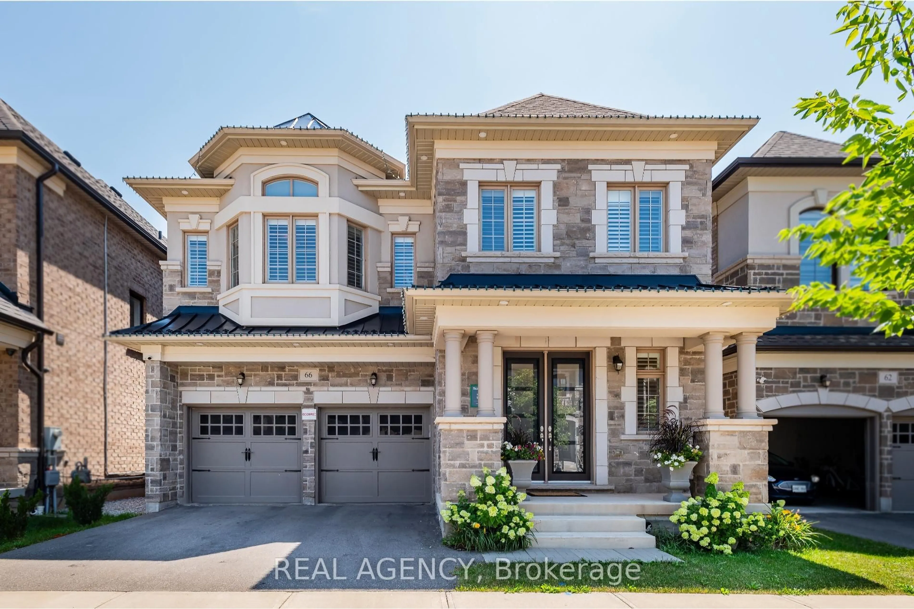 Home with brick exterior material, street for 66 Merlin St, Oakville Ontario L6H 0Z4