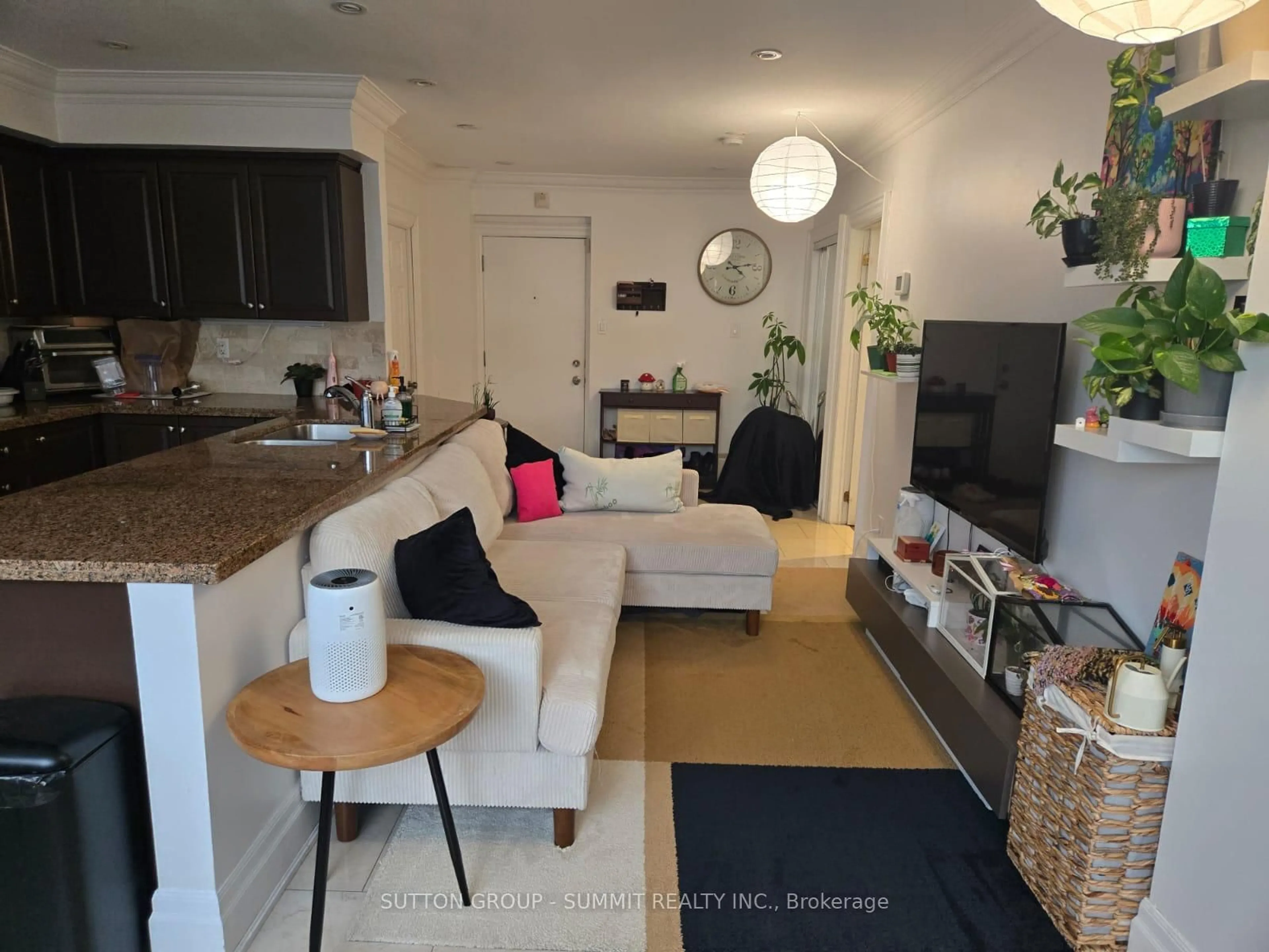 Living room with furniture, unknown for 2615 KEELE St #104, Toronto Ontario M6L 2P2