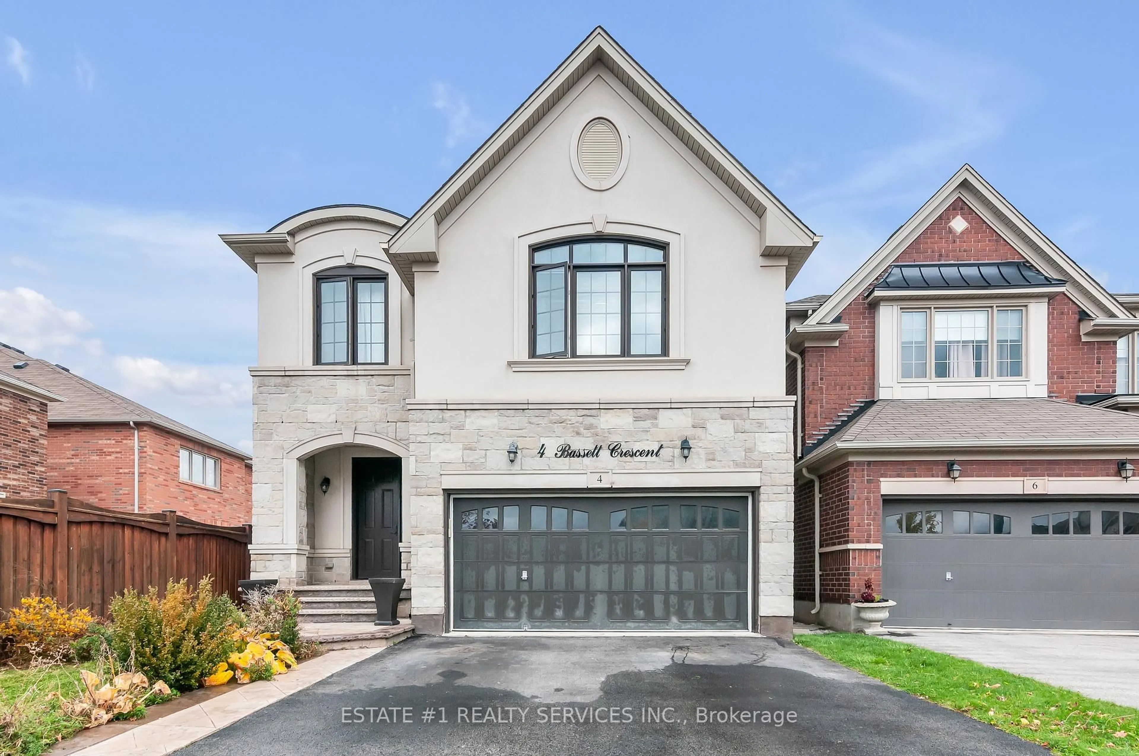 Home with brick exterior material, street for 4 Bassett Cres, Brampton Ontario L6X 5G2