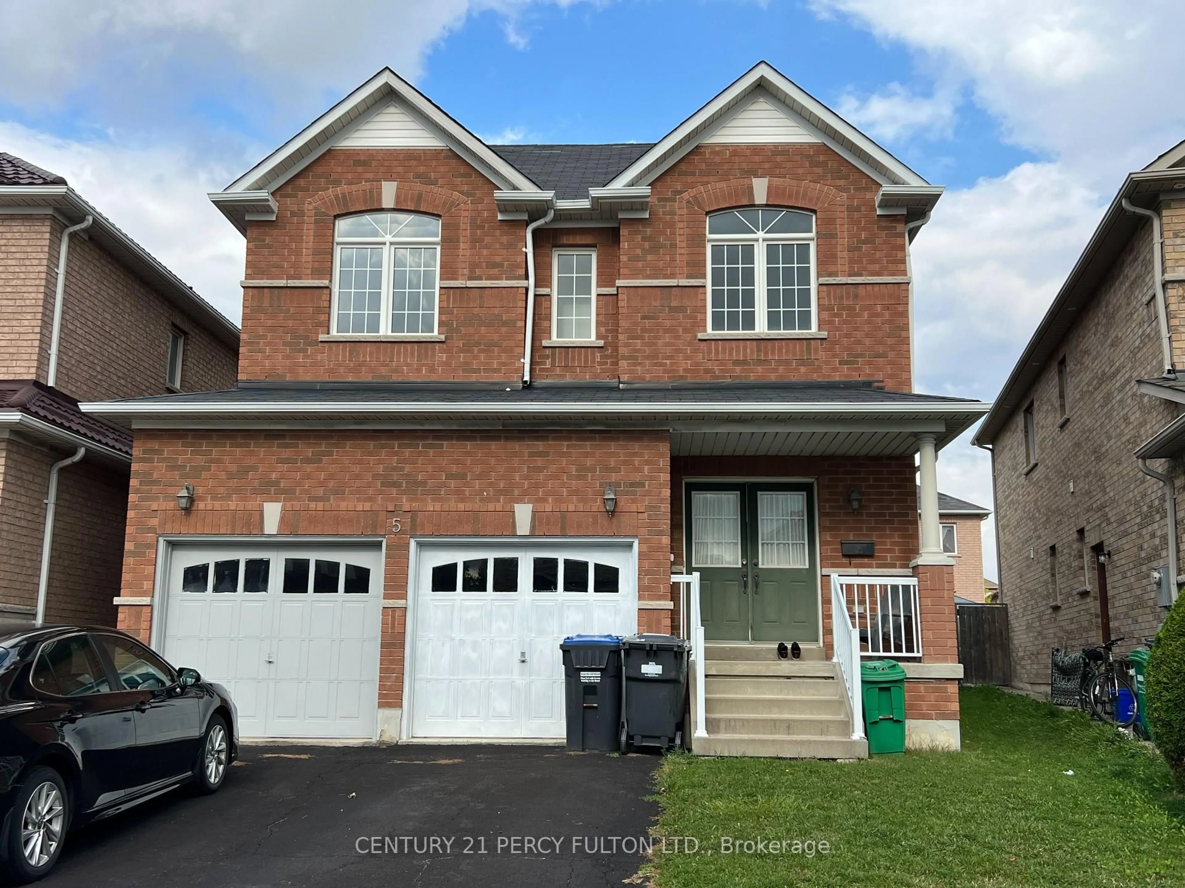 Home with brick exterior material, street for 5 Attmar Dr, Brampton Ontario L6P 2R4