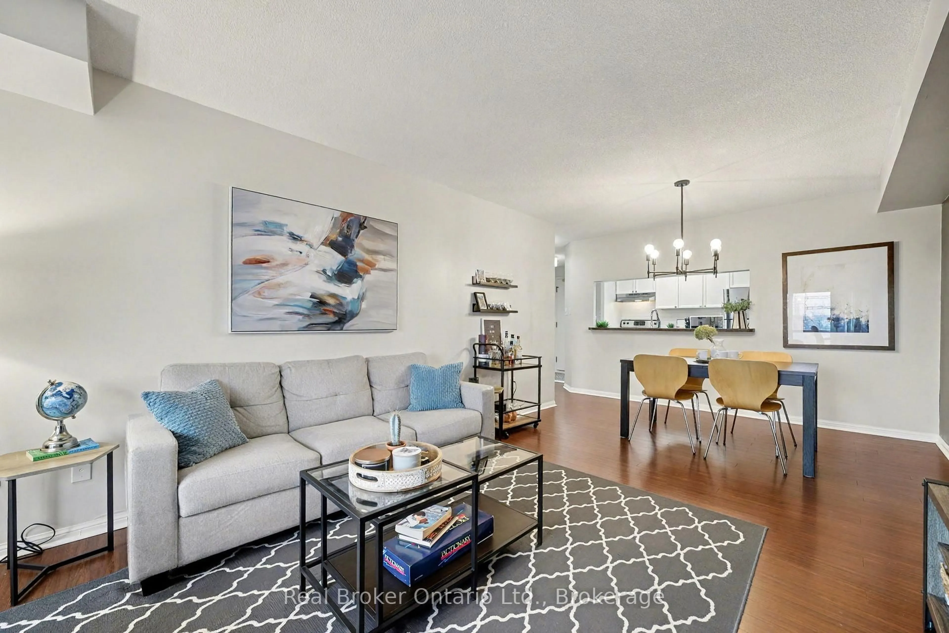 Living room with furniture, unknown for 101 SUBWAY Cres #309, Toronto Ontario M9B 6K4