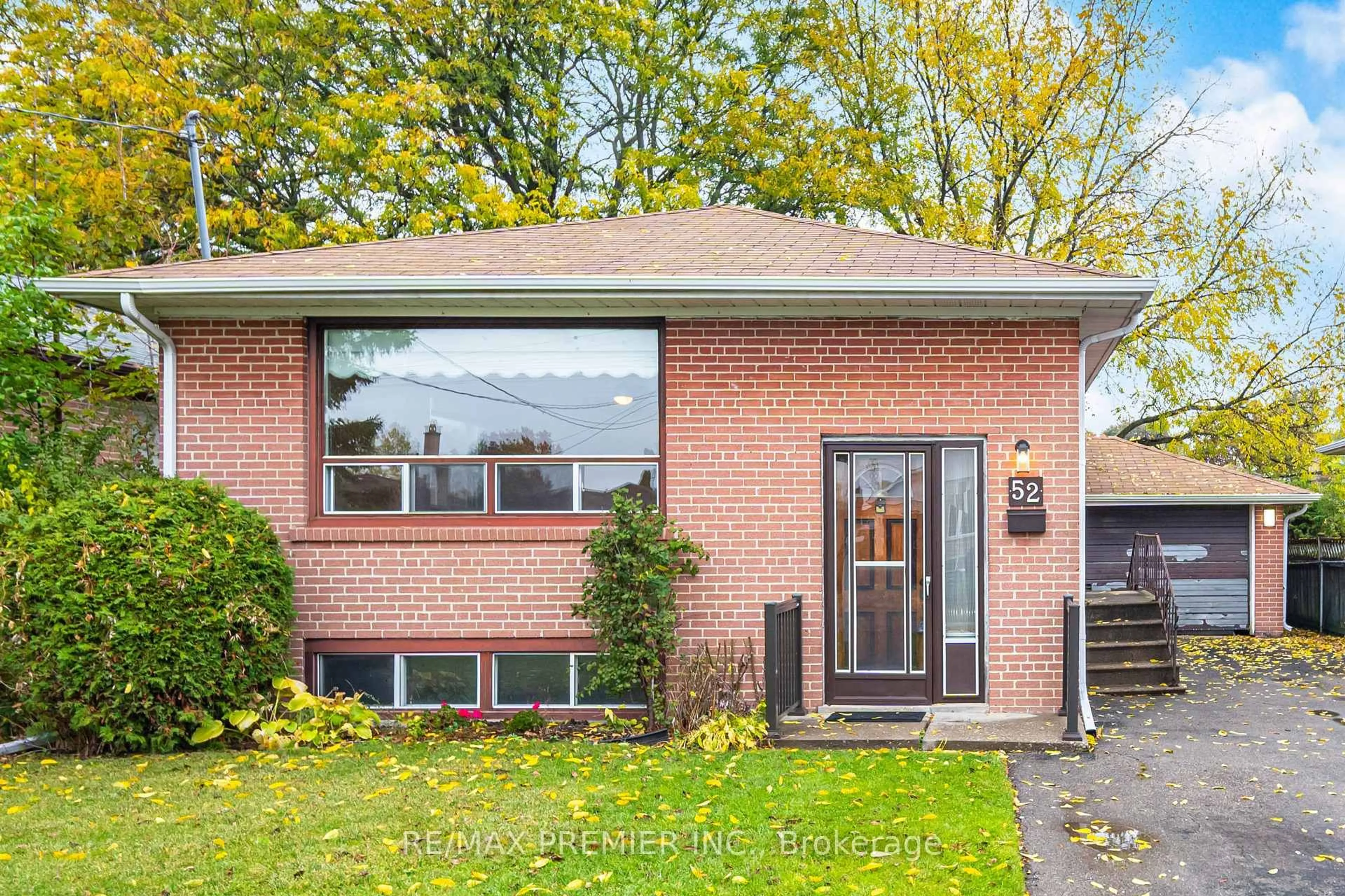Home with brick exterior material, street for 52 Alhart Dr, Toronto Ontario M9V 2N3
