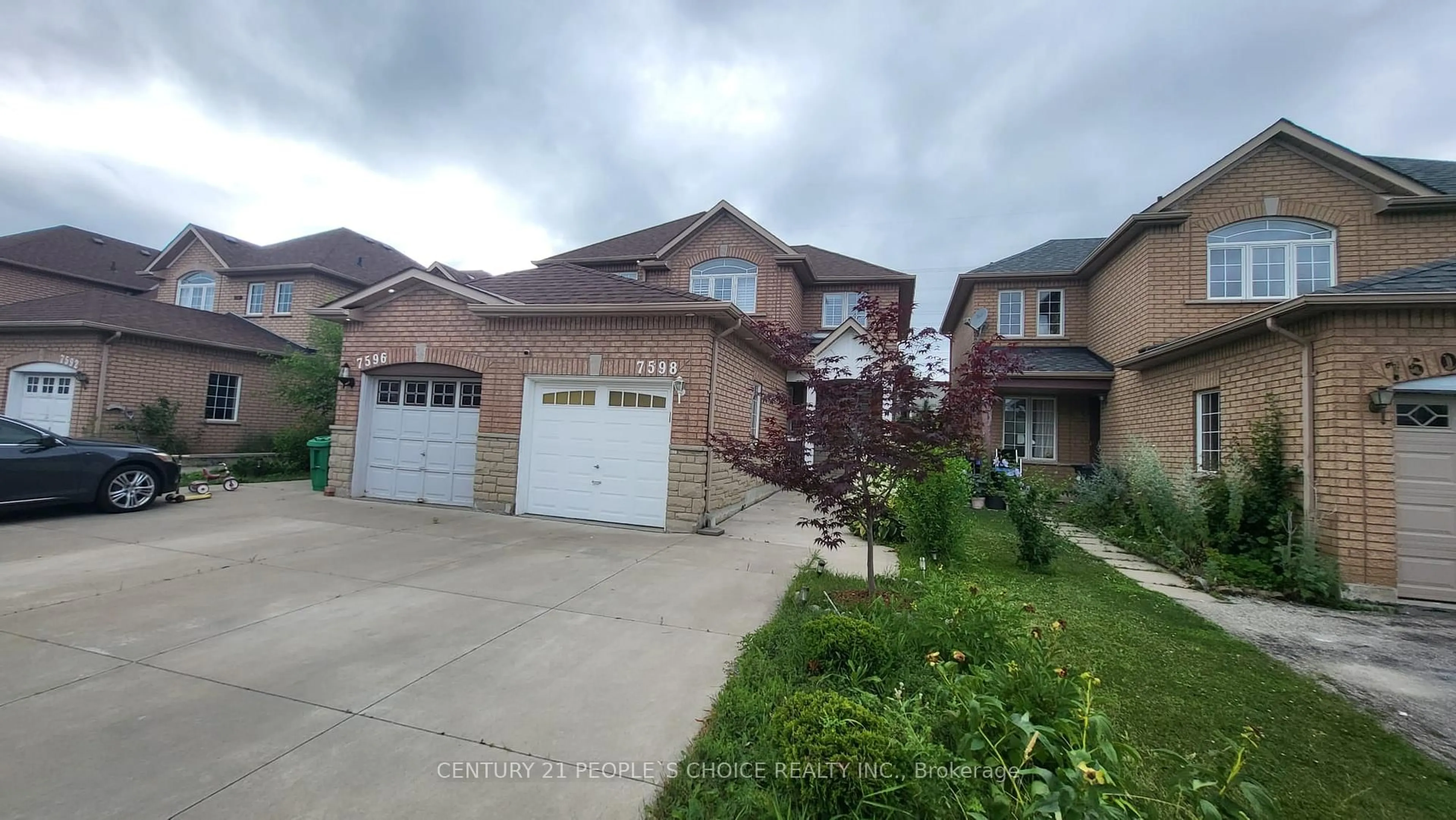 Home with brick exterior material, street for 7598 Black Walnut Tr, Mississauga Ontario L5N 8A7