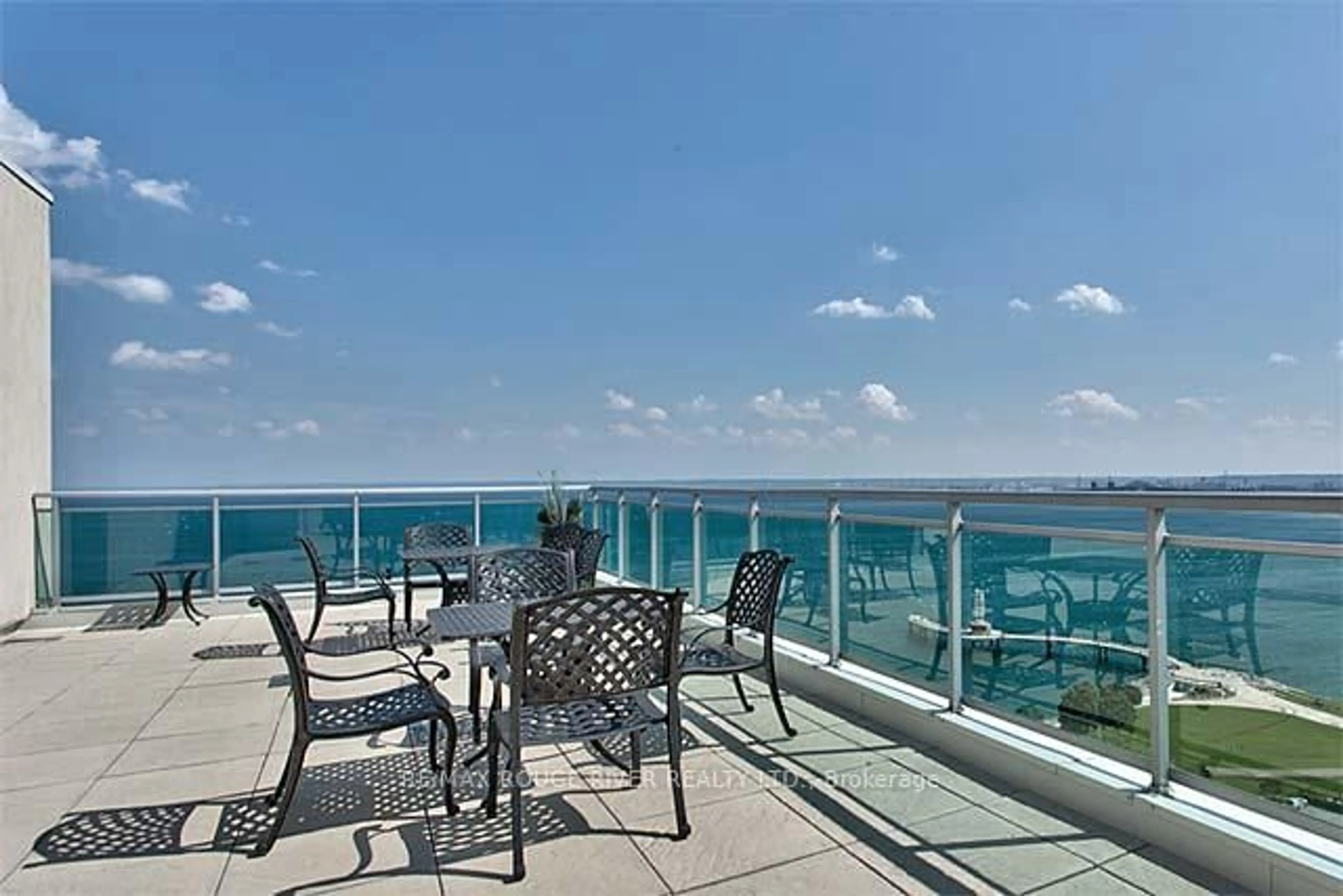 Patio, water/lake/river/ocean view for 360 Pearl St #601, Burlington Ontario L7R 1E1
