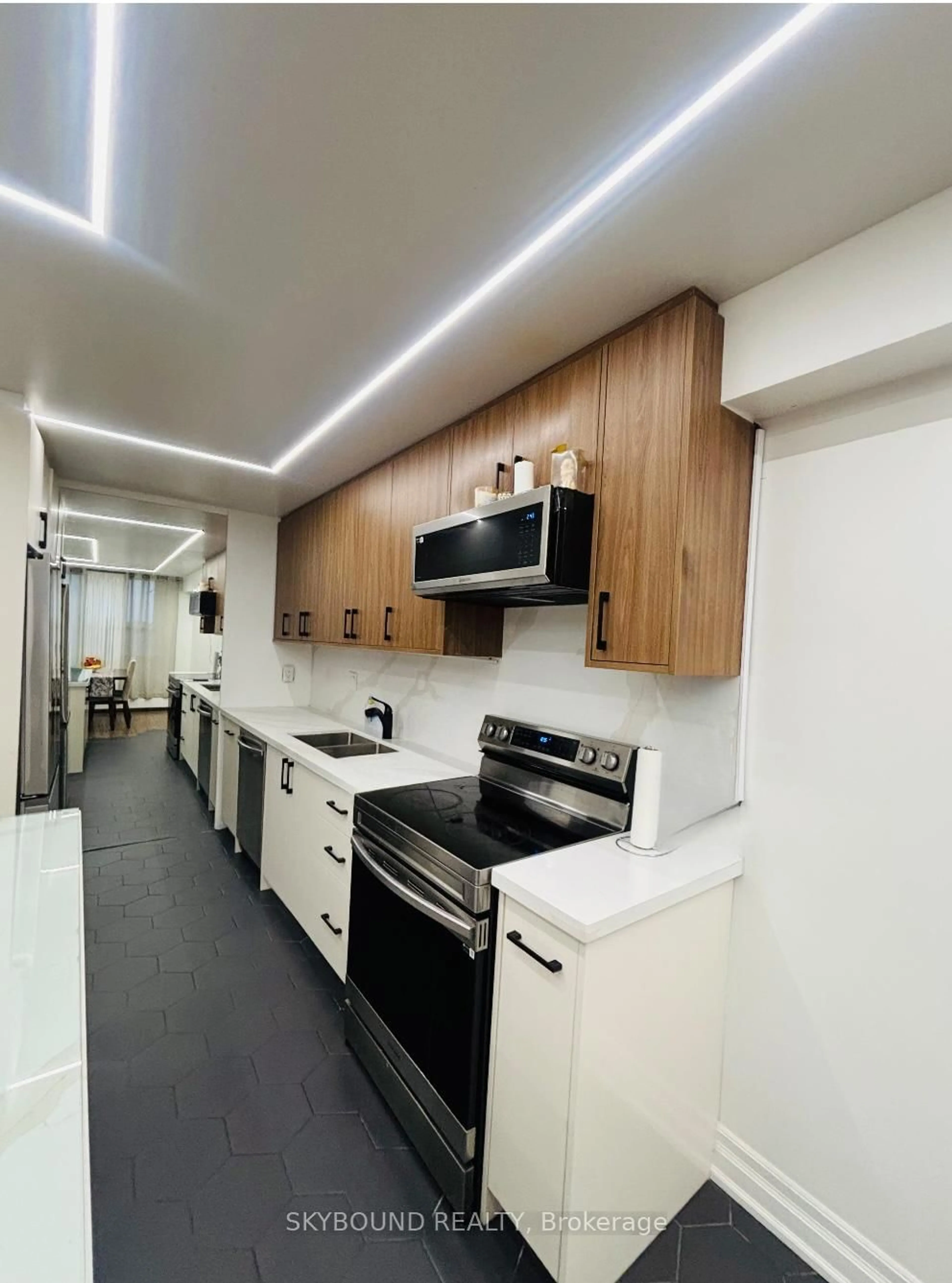 Standard kitchen, unknown for 451 The West Mall #602, Toronto Ontario M9C 1G1