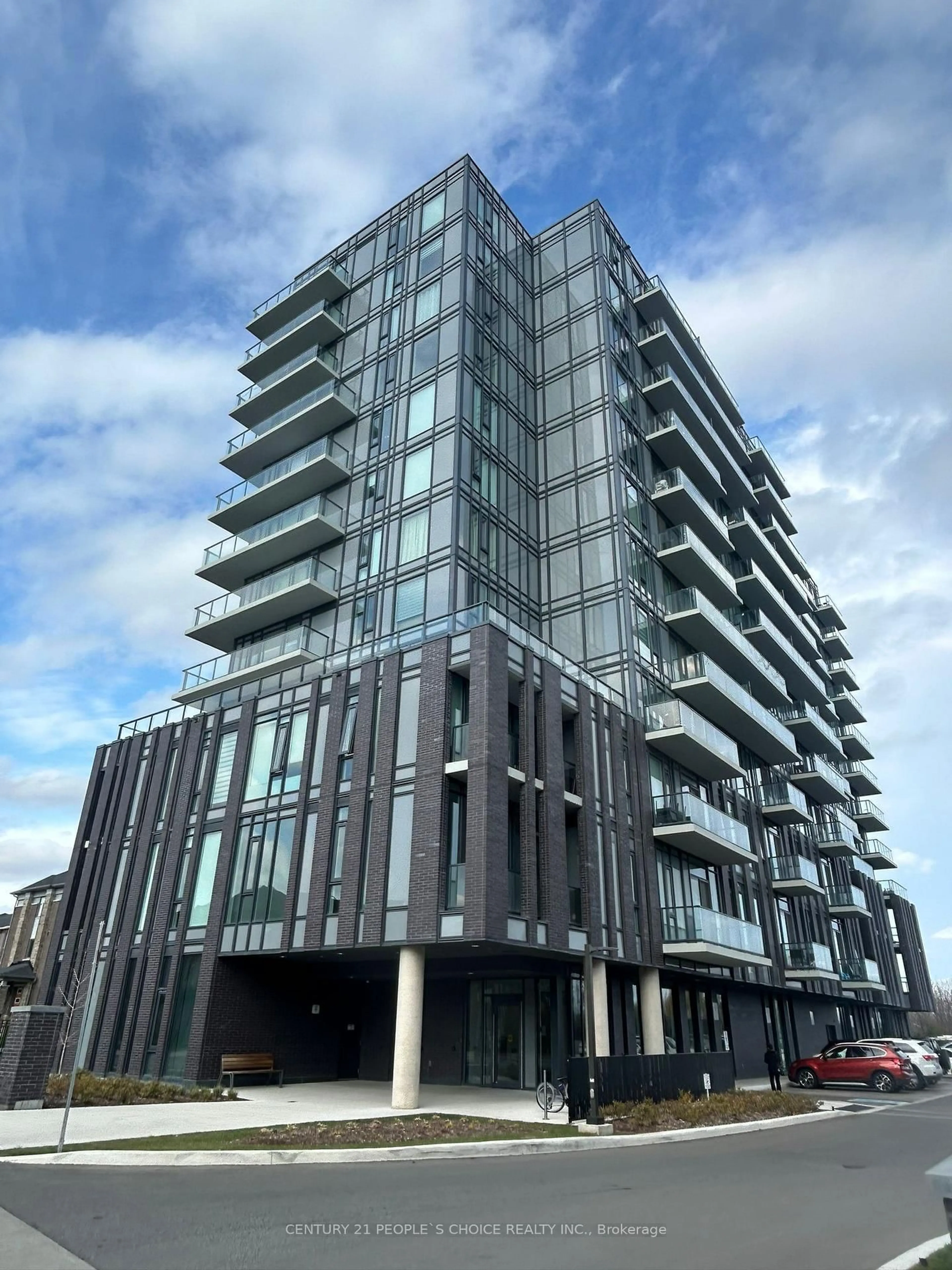 A pic from outside/outdoor area/front of a property/back of a property/a pic from drone, building for 225 Veterans Dr #1203, Brampton Ontario L7A 5L7