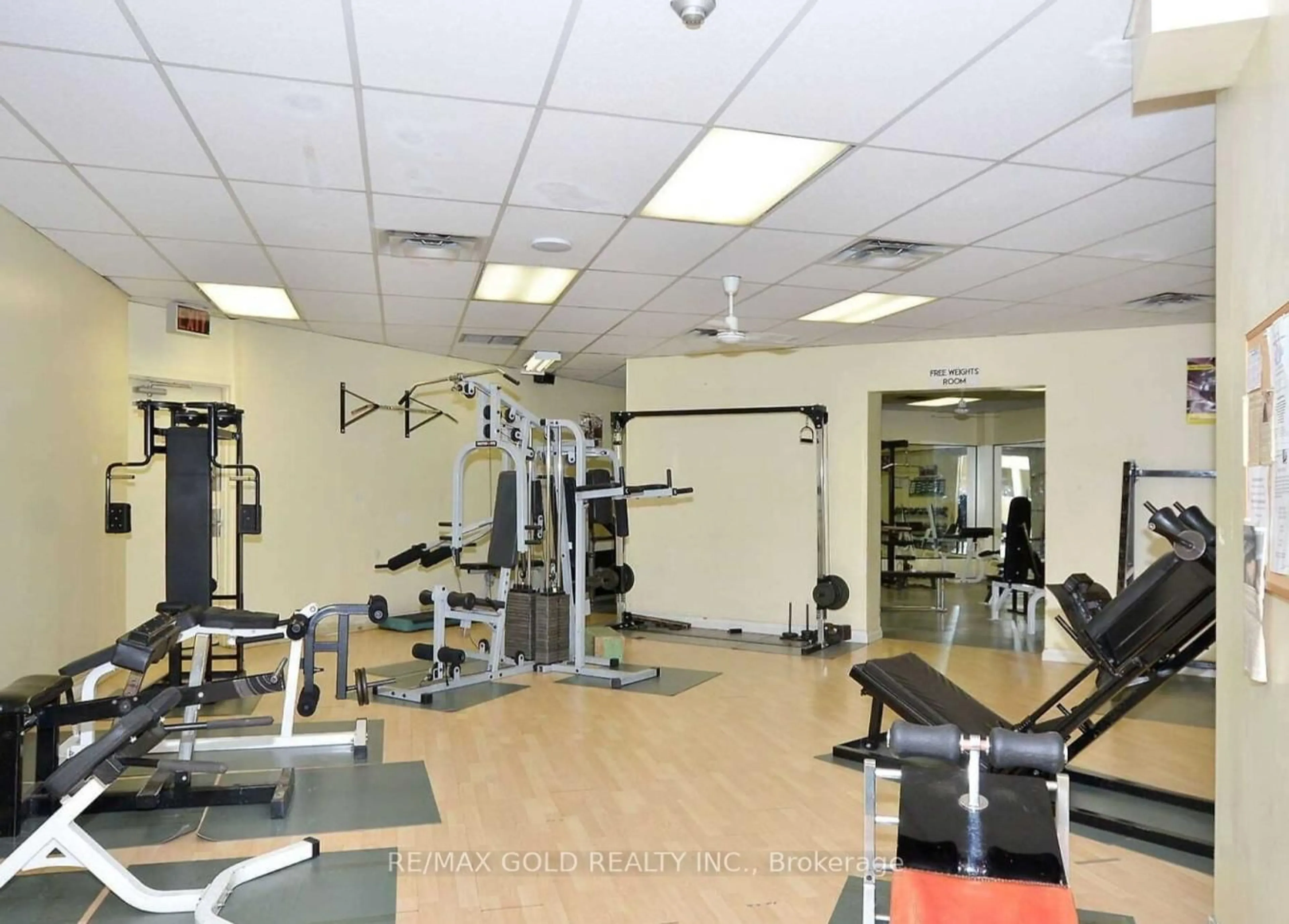 Gym or fitness room for 390 Dixon Rd #1603, Toronto Ontario M9R 1T4