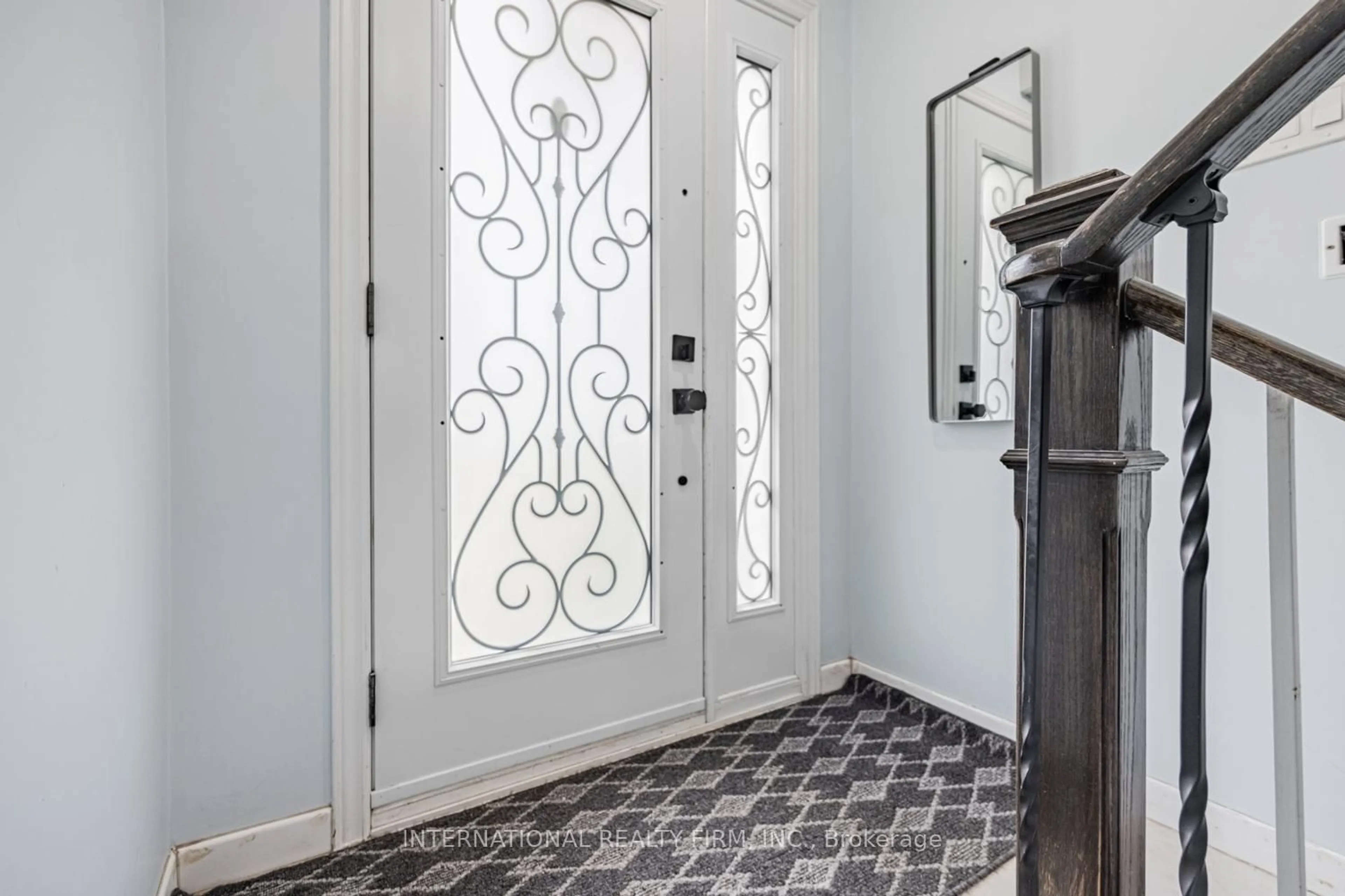 Indoor entryway for 49 Lapp St, Toronto Ontario M6N 3W5