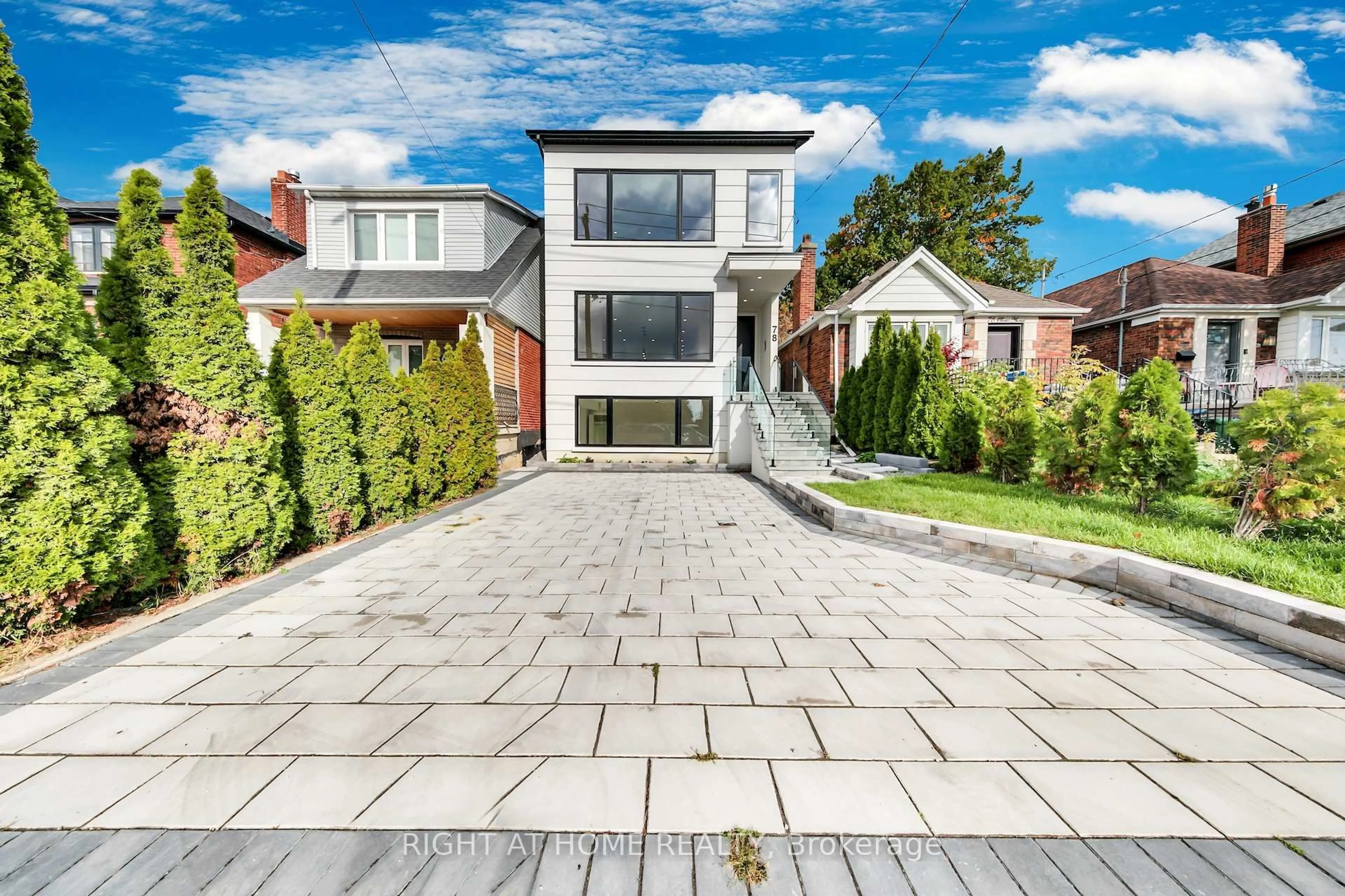 Home with brick exterior material, street for 78 Bowie Ave, Toronto Ontario M6E 2P5