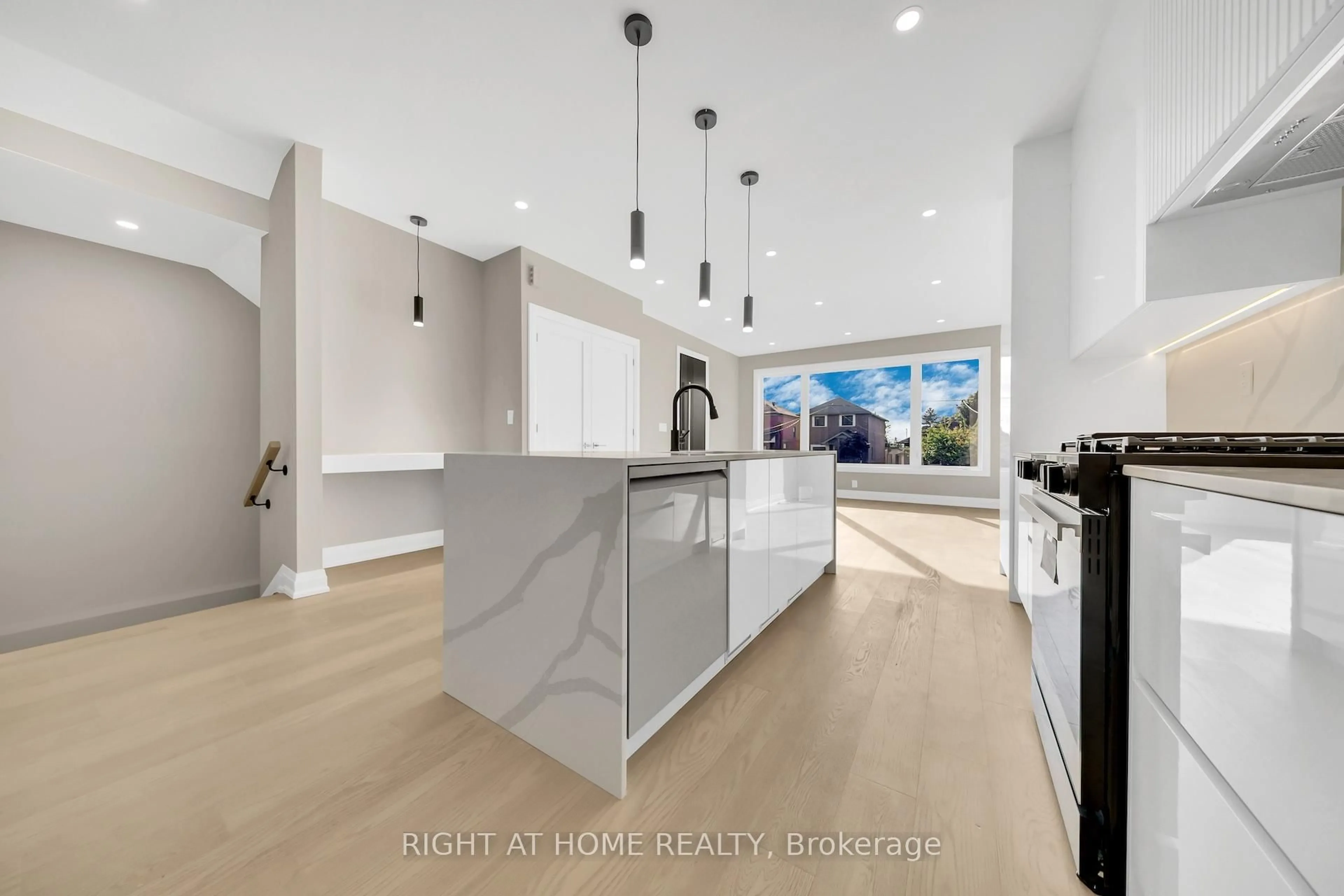 Open concept kitchen, unknown for 78 Bowie Ave, Toronto Ontario M6E 2P5