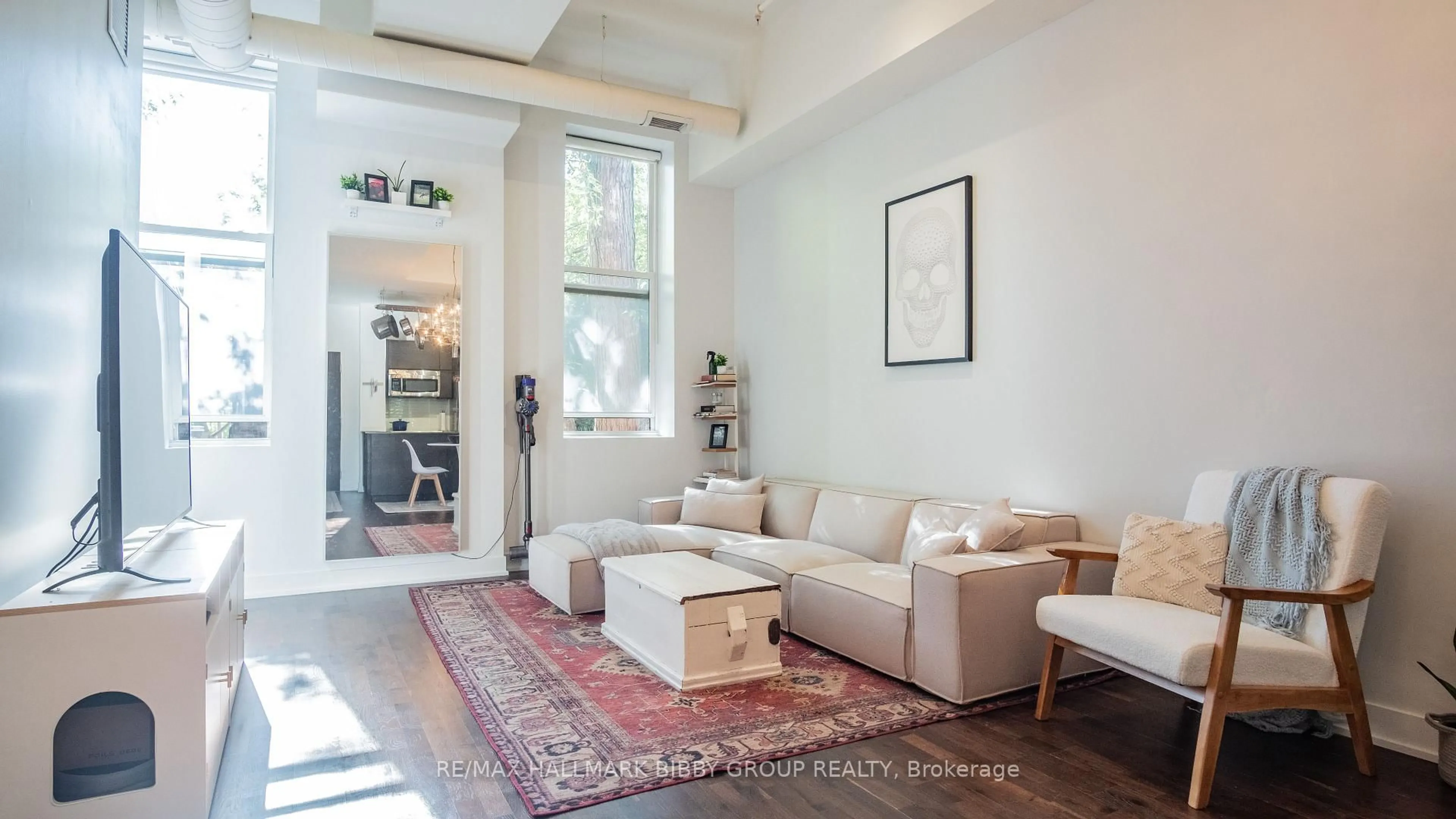 Living room with furniture, unknown for 152 Annette St #201, Toronto Ontario M6P 1P4