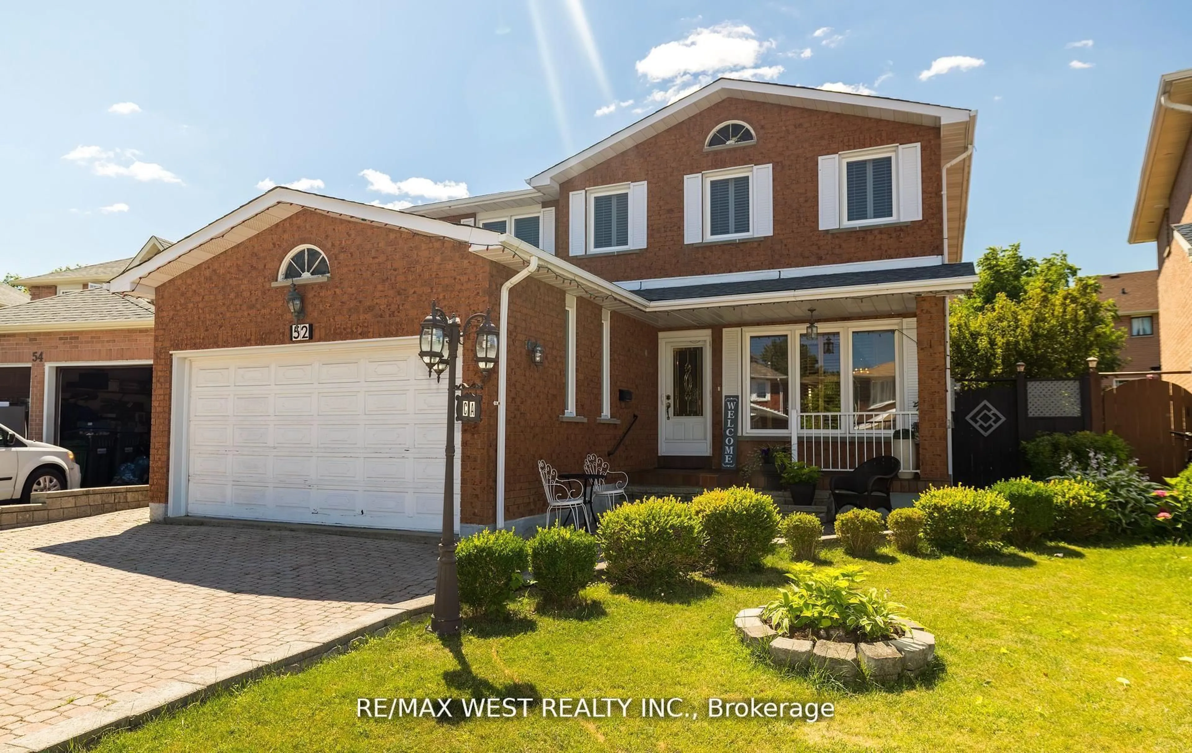 Home with brick exterior material, street for 52 Amantine Cres, Brampton Ontario L6W 4A1