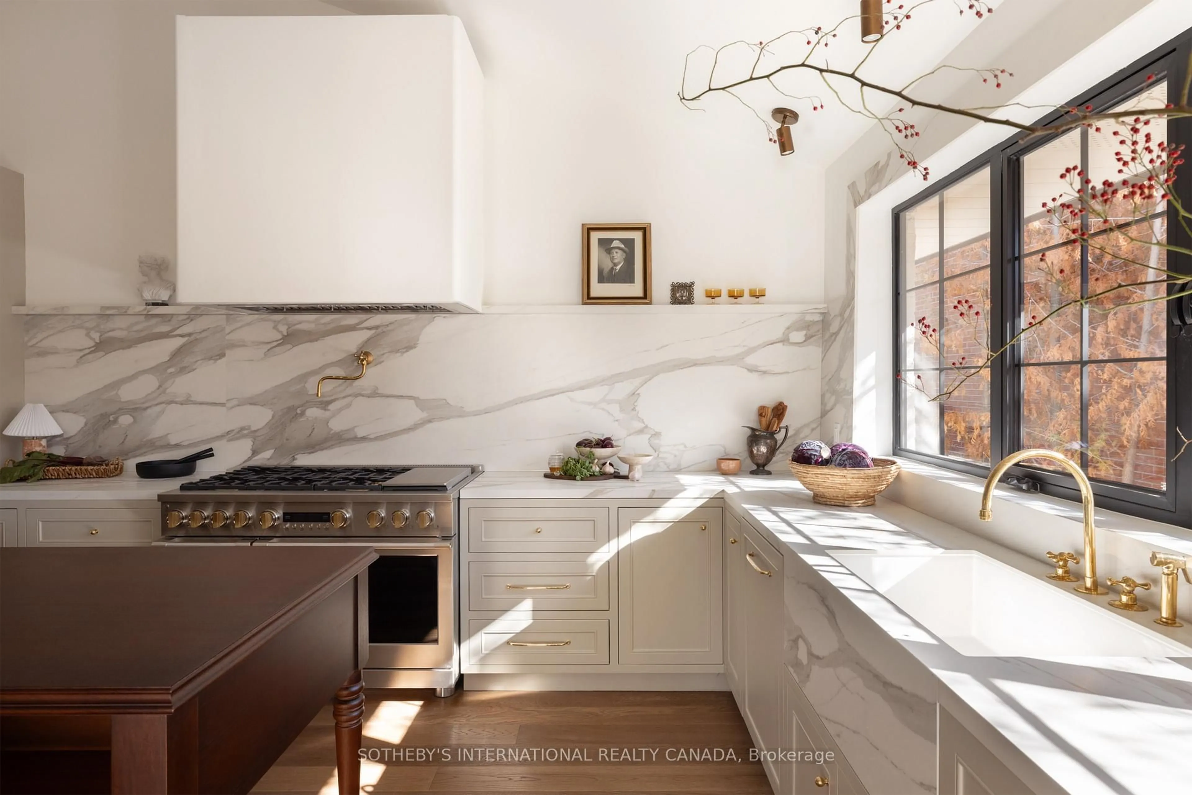 Contemporary kitchen, ceramic/tile floor for 36 Rosemeade Ave, Toronto Ontario M8Y 3A3