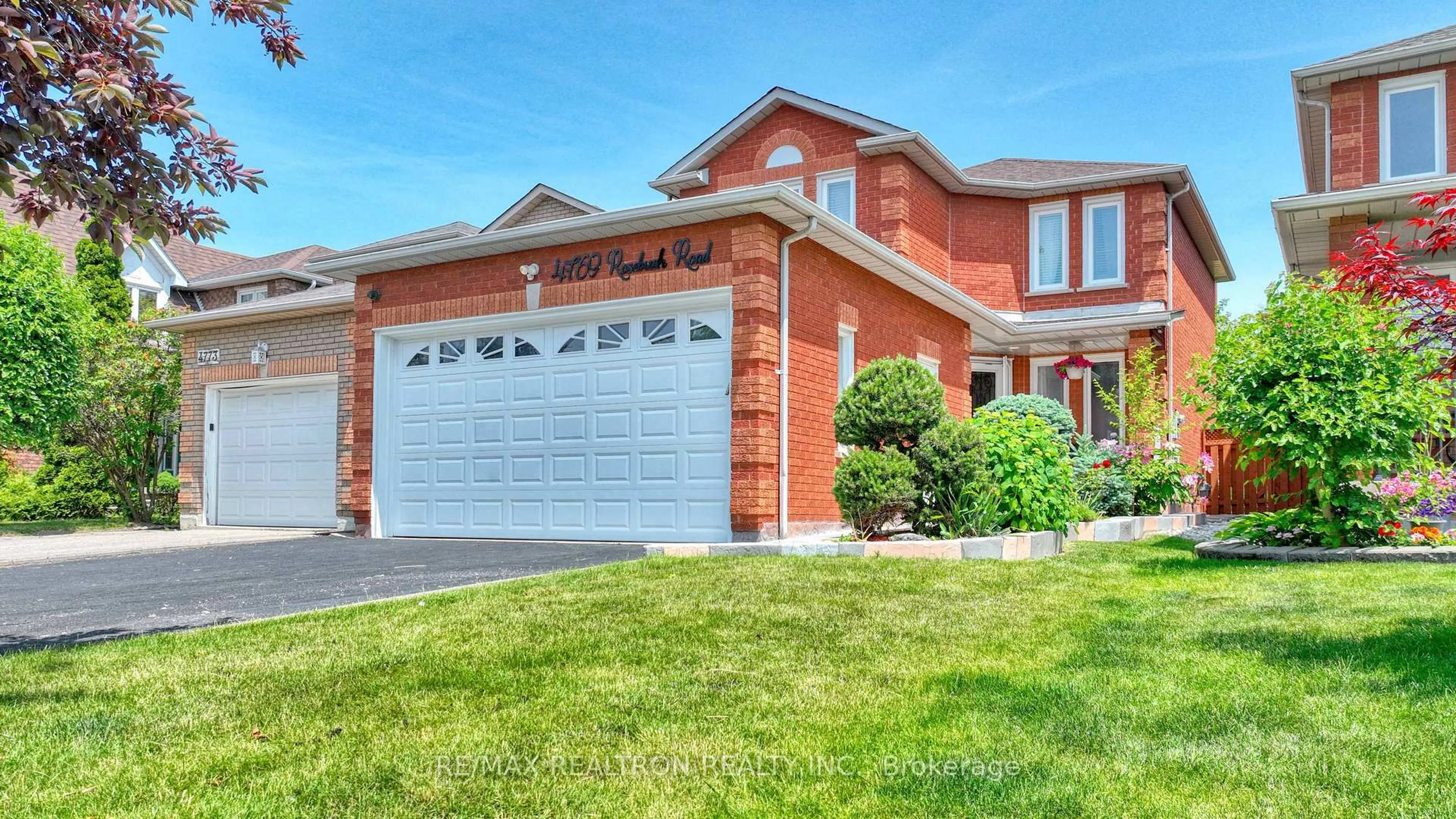Home with brick exterior material, street for 4769 Rosebush Rd, Mississauga Ontario L5M 5N1
