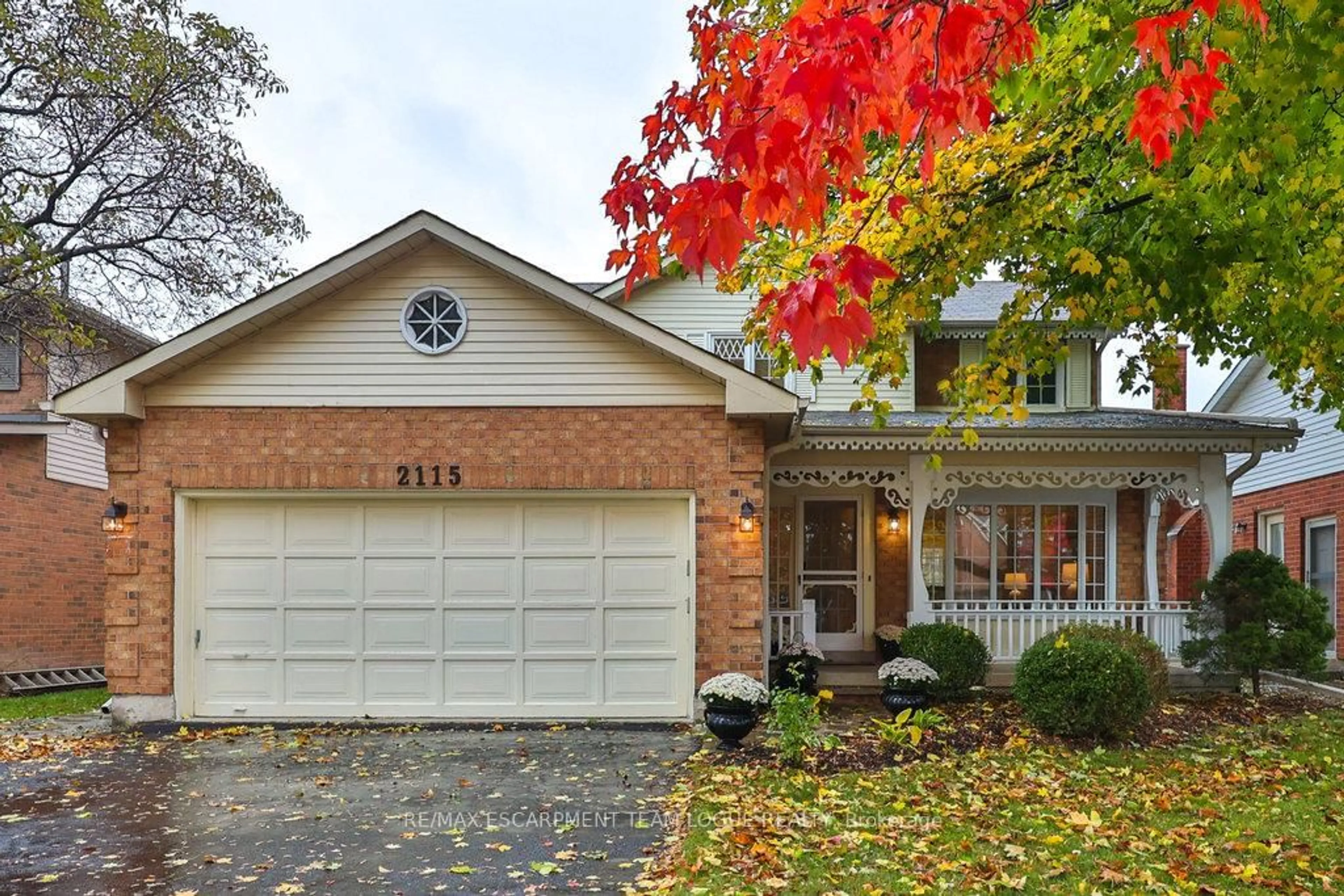 Home with brick exterior material, street for 2115 Bartok Rd, Burlington Ontario L7M 2W2