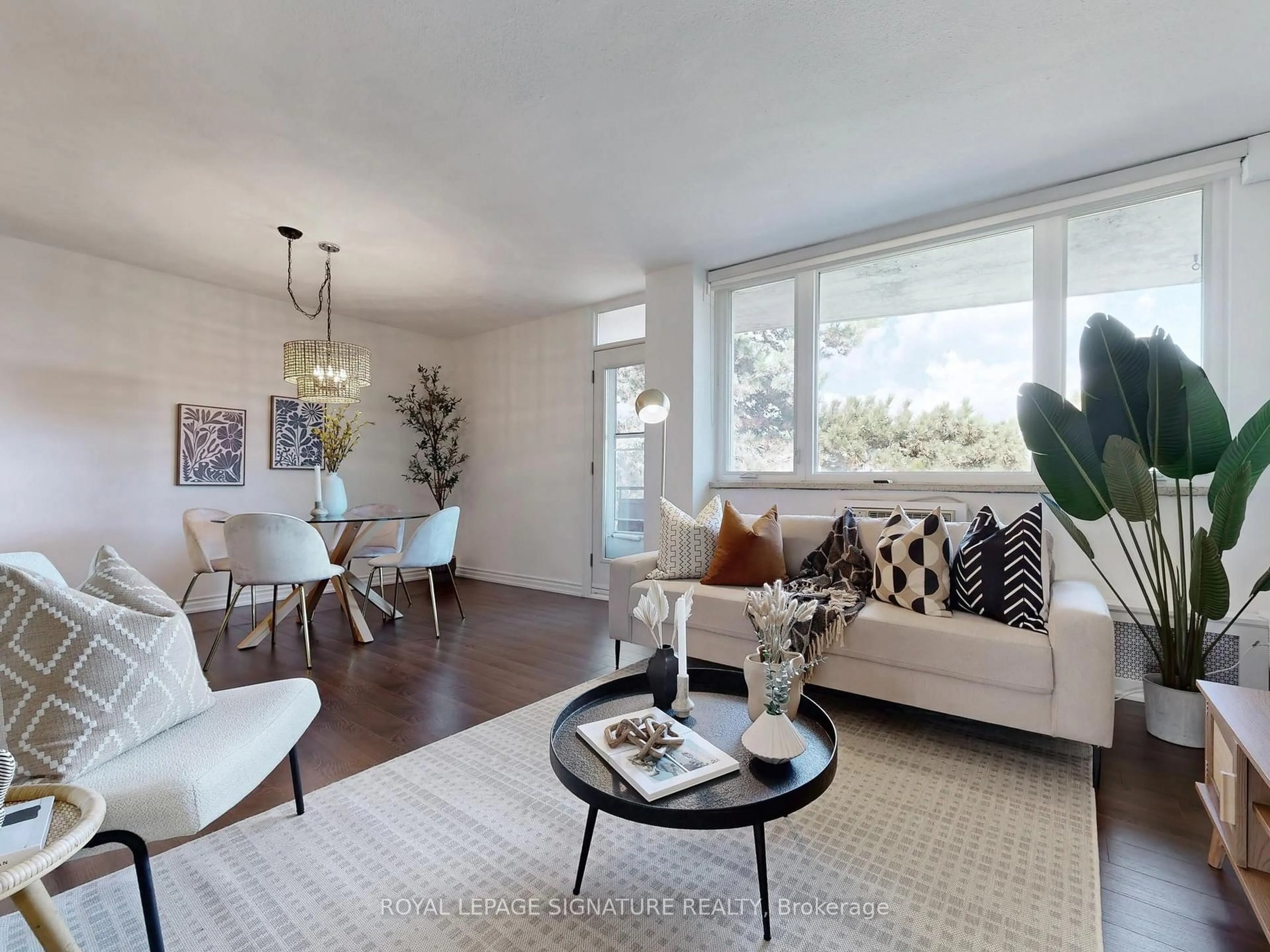 Living room with furniture, unknown for 80 Coe Hill Dr #PH09, Toronto Ontario M6S 3C9