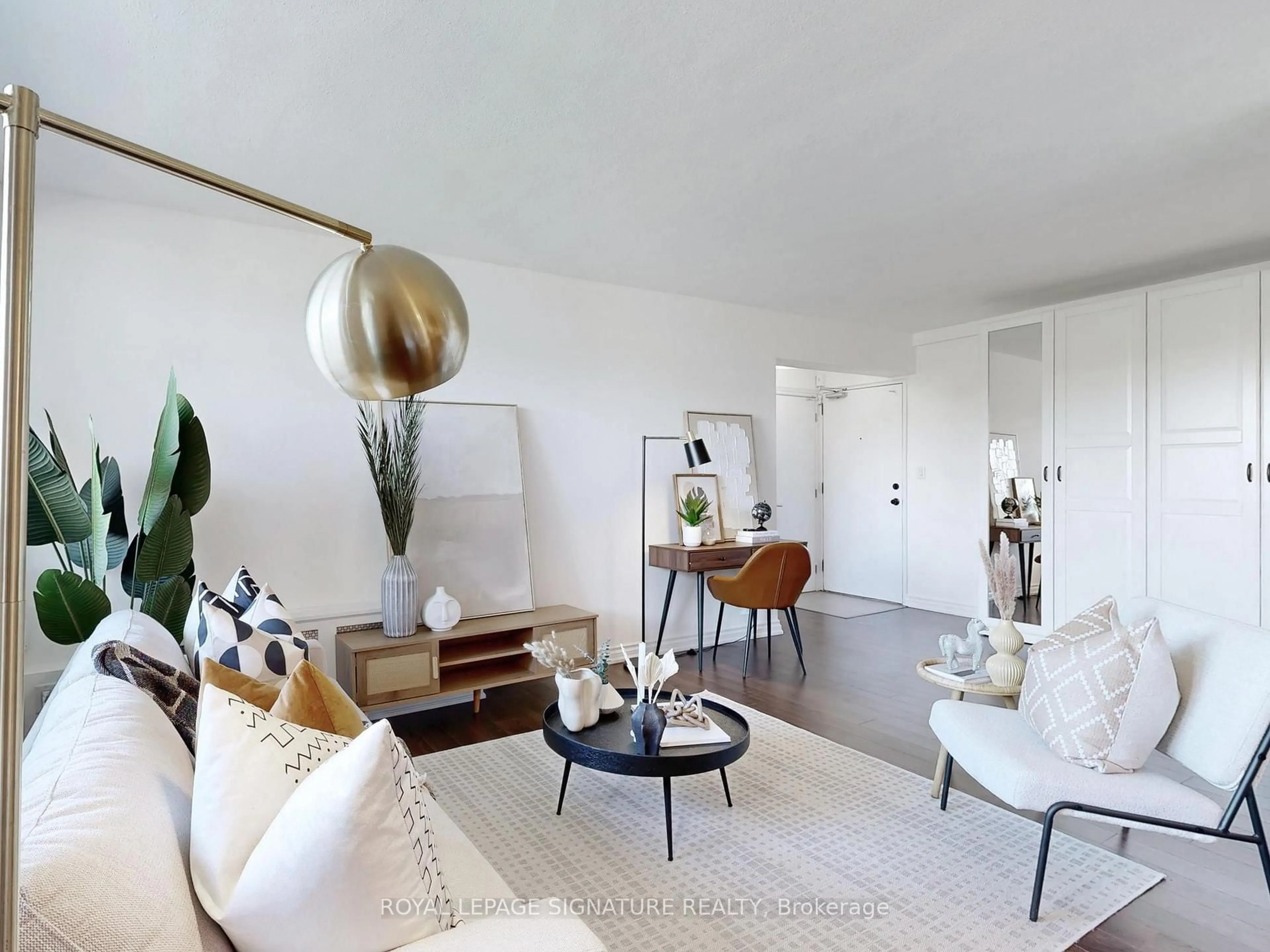 Living room with furniture, unknown for 80 Coe Hill Dr #PH09, Toronto Ontario M6S 3C9