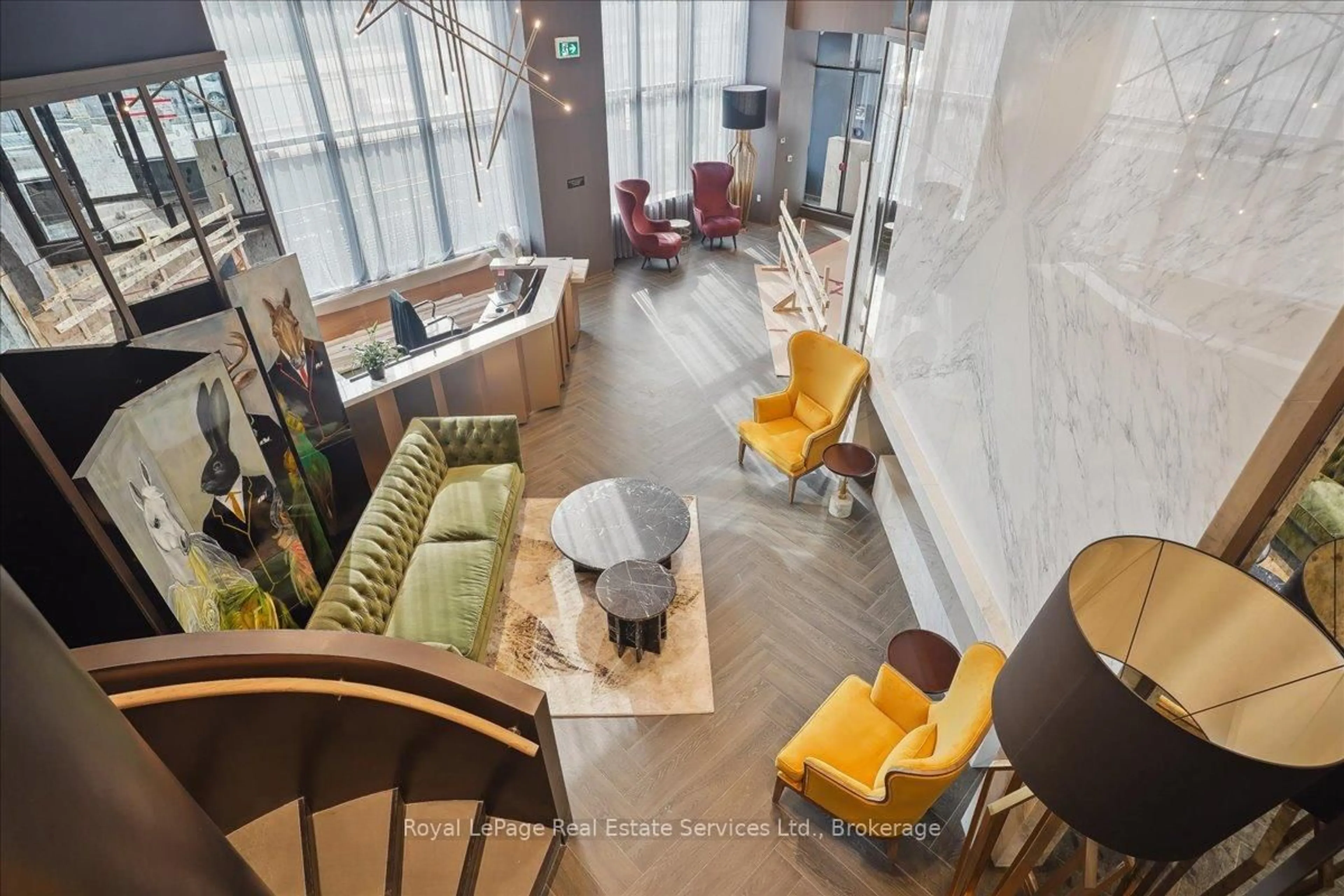 Lobby for 395 Dundas St #511, Oakville Ontario L6M 5R8