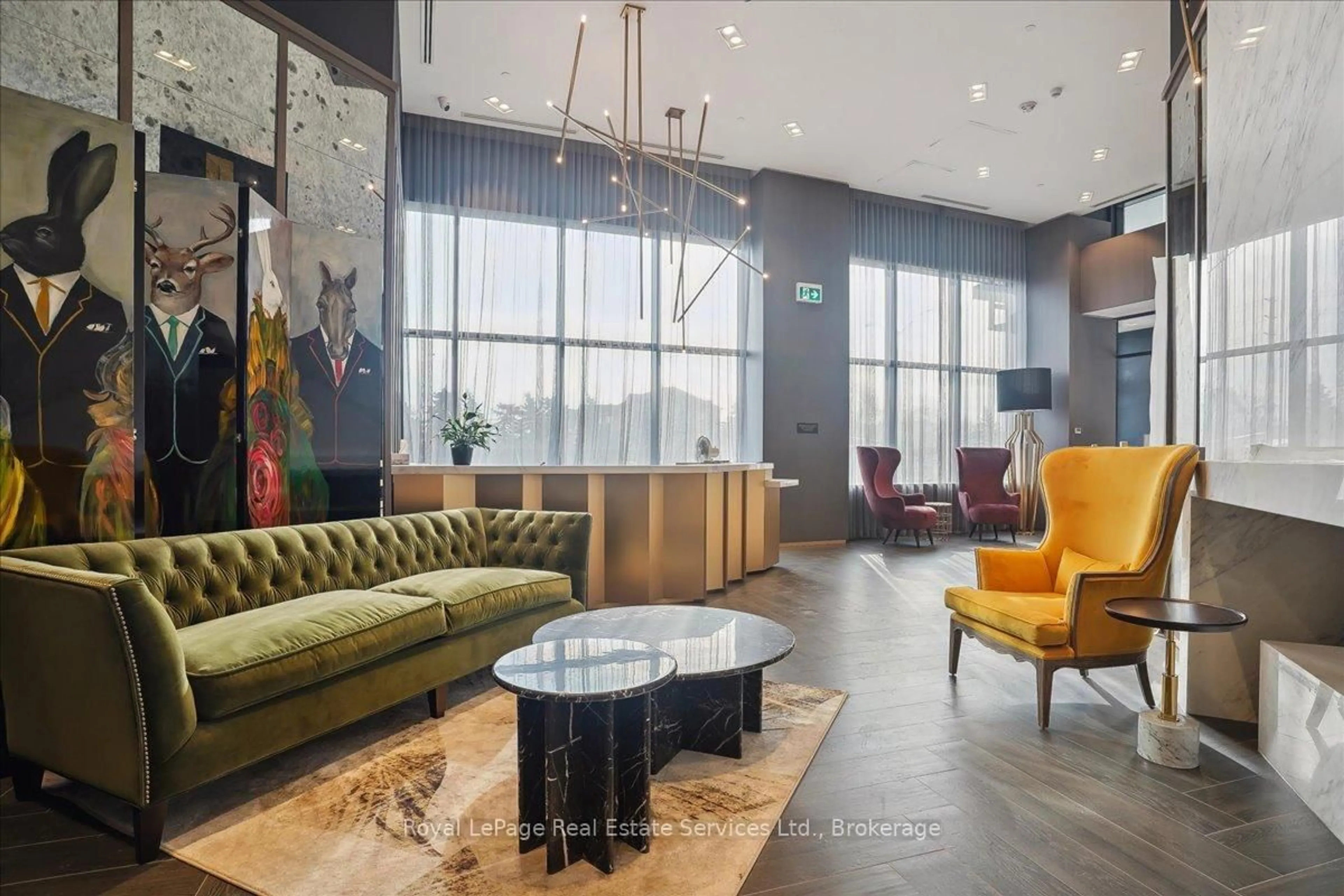 Lobby for 395 Dundas St #511, Oakville Ontario L6M 5R8