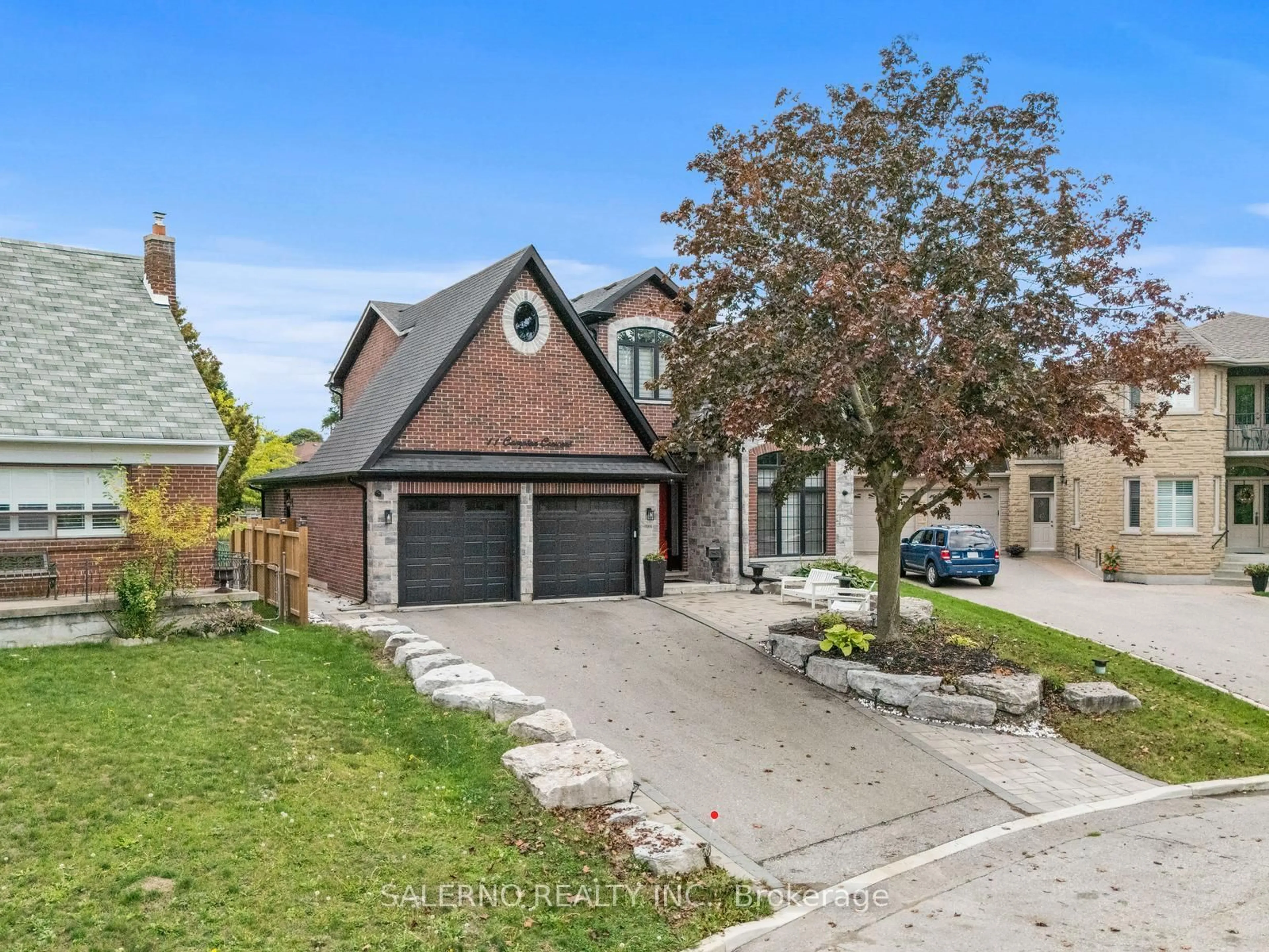 Home with brick exterior material, street for 11 Compton Cres, Toronto Ontario M3M 2C3