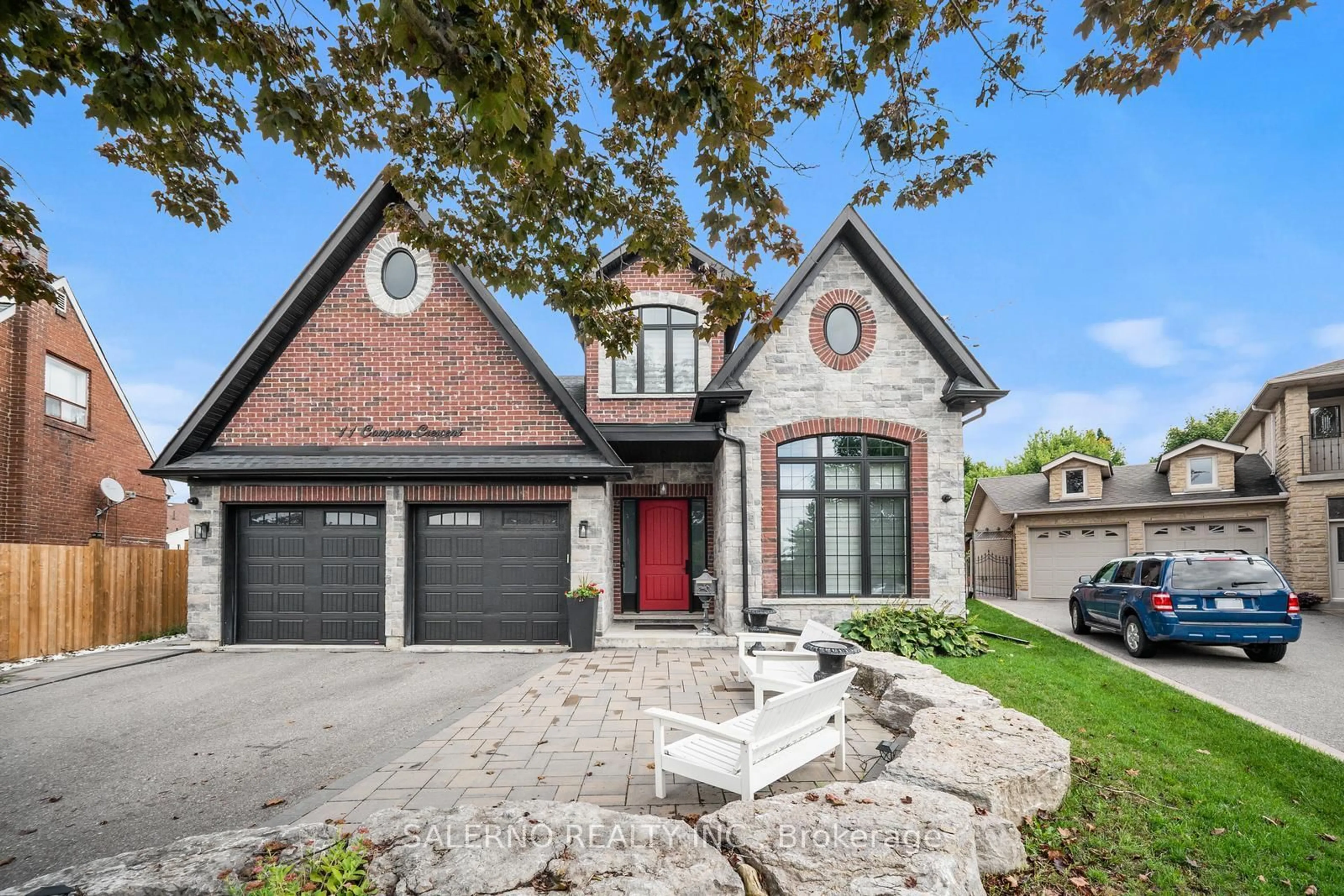 Home with brick exterior material, street for 11 Compton Cres, Toronto Ontario M3M 2C3