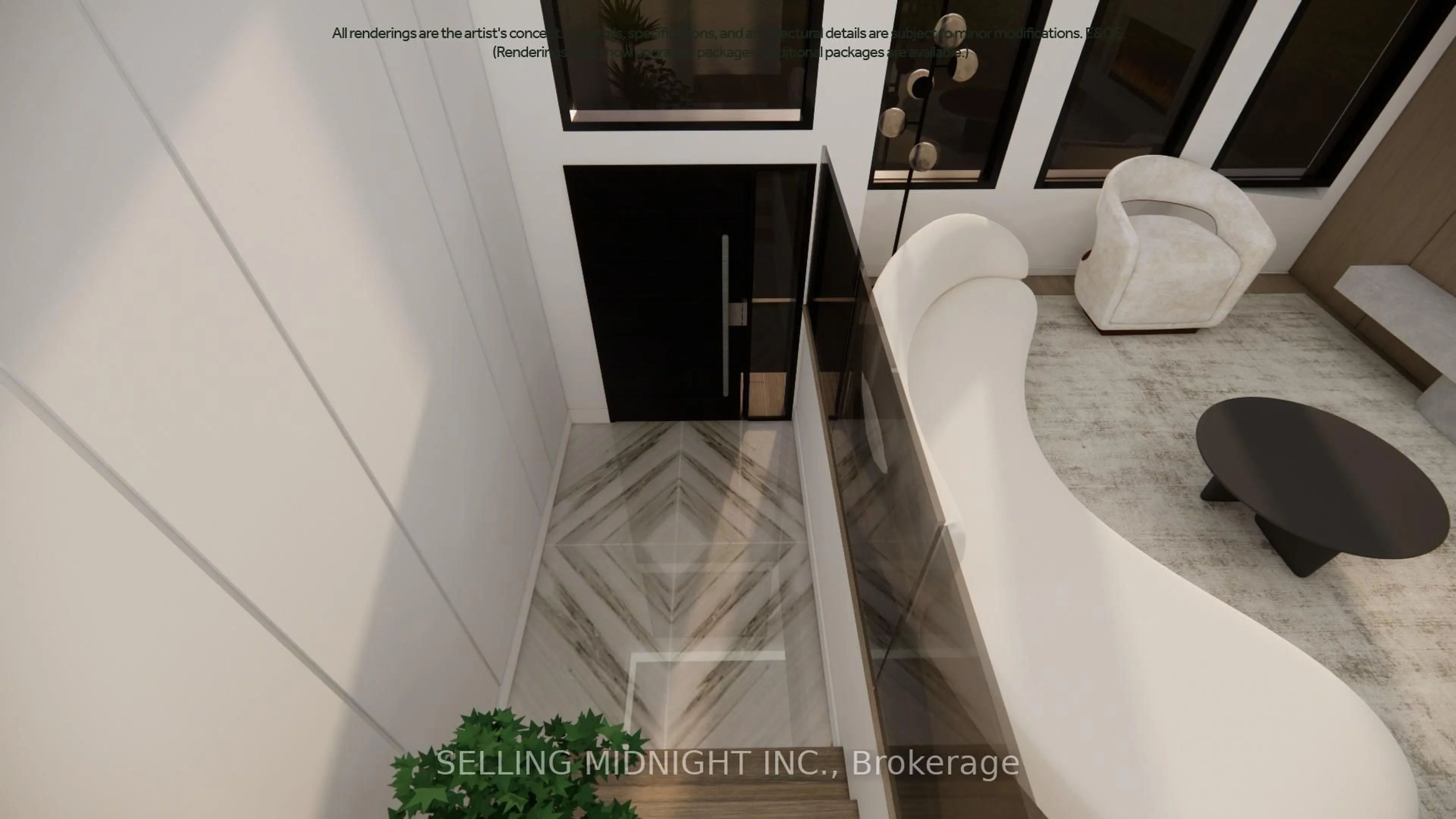 Indoor foyer for 189 Hay Ave #2, Toronto Ontario M8Z 1G3