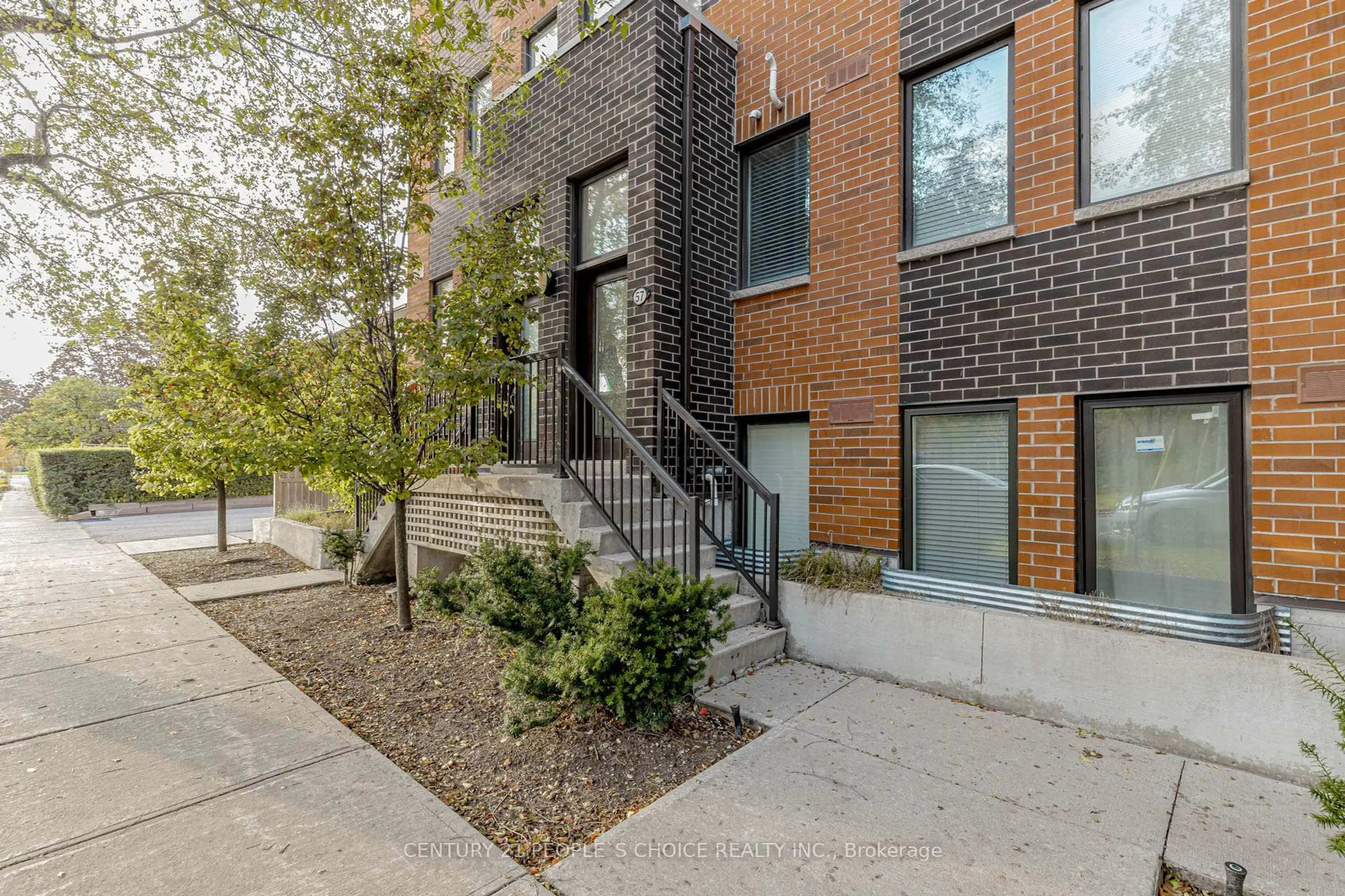 Home with brick exterior material, street for 68 Winston Park Blvd #57, Toronto Ontario M3K 1C3