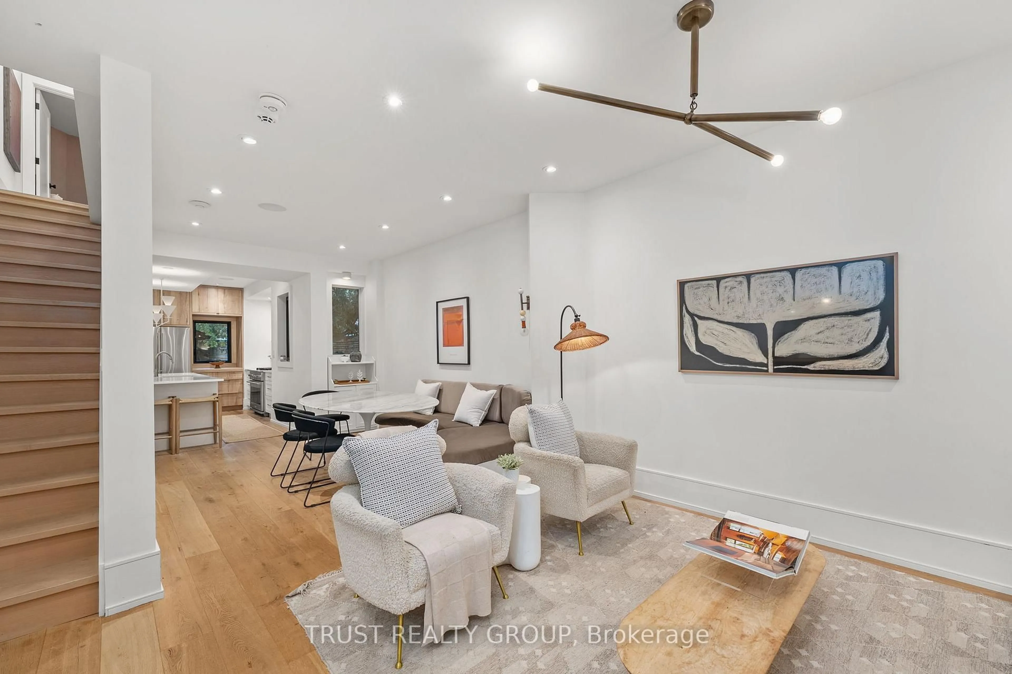 Living room with furniture, unknown for 106 Pearson Ave, Toronto Ontario M6R 1G5