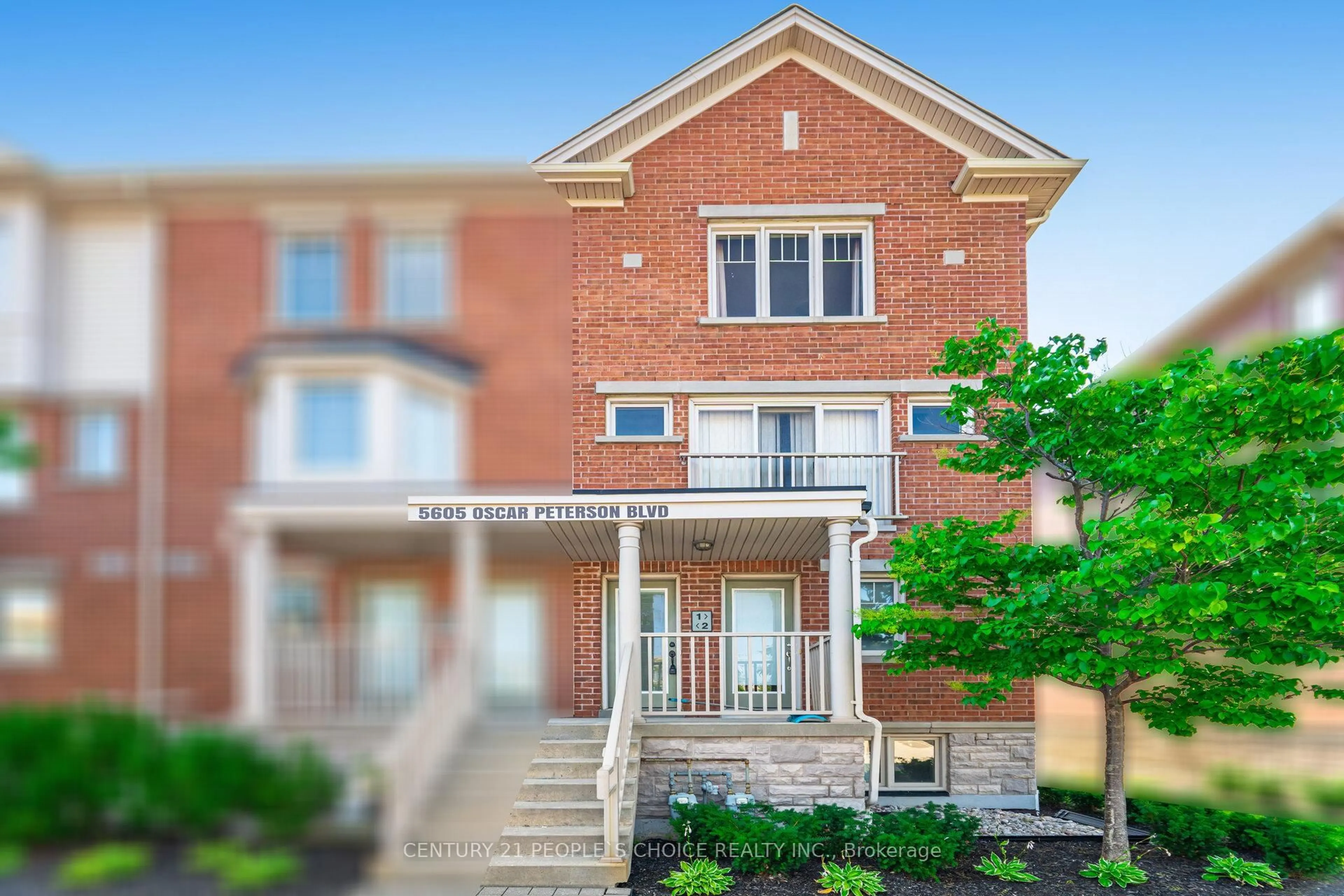 Home with brick exterior material, street for 5605 Oscar Peterson Blvd #2, Mississauga Ontario L5M 0T2