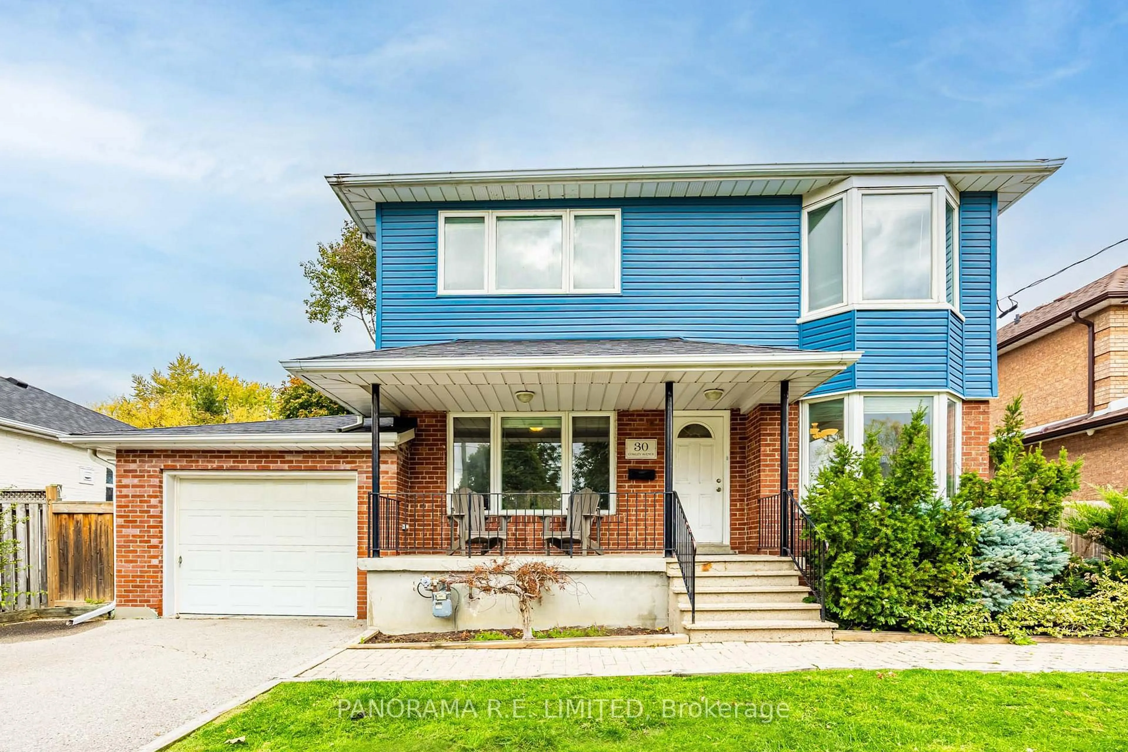 Home with brick exterior material, street for 30 Cowley Ave, Toronto Ontario M9B 2E3