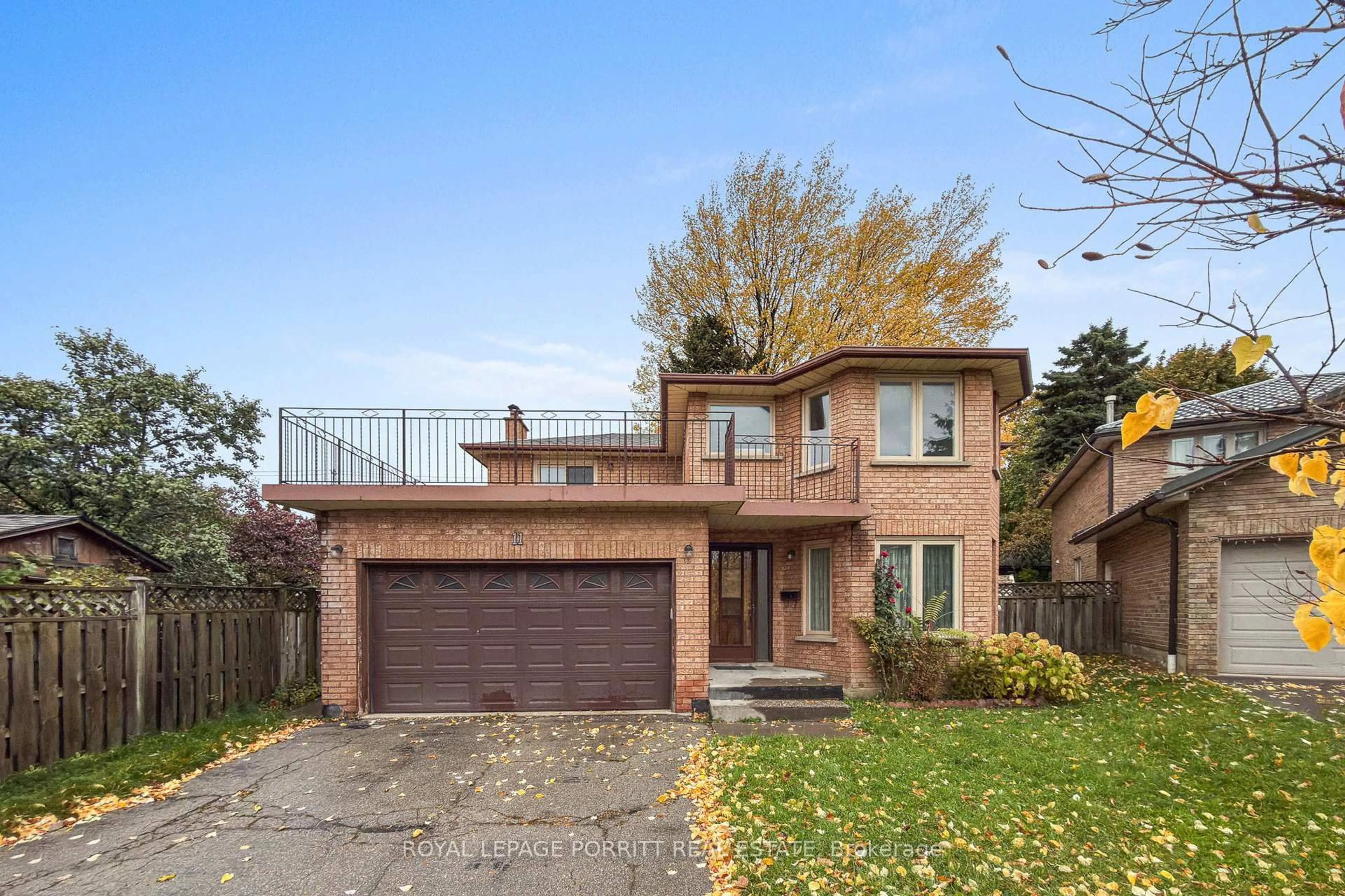 Home with brick exterior material, street for 11 Goa Crt, Toronto Ontario M8W 4Y2