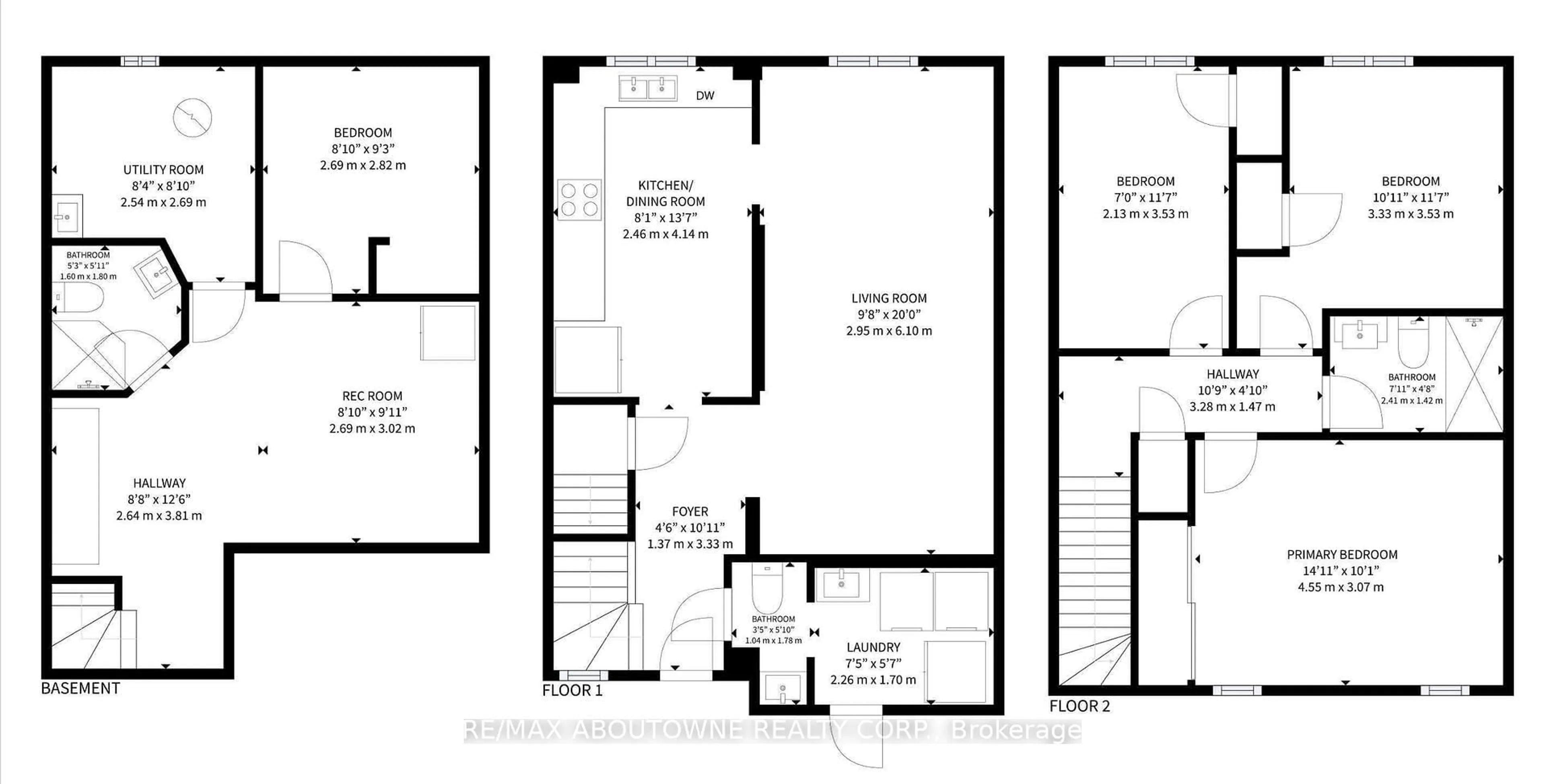 Floor plan for 676 Galloway Cres, Mississauga Ontario L5C 3W1
