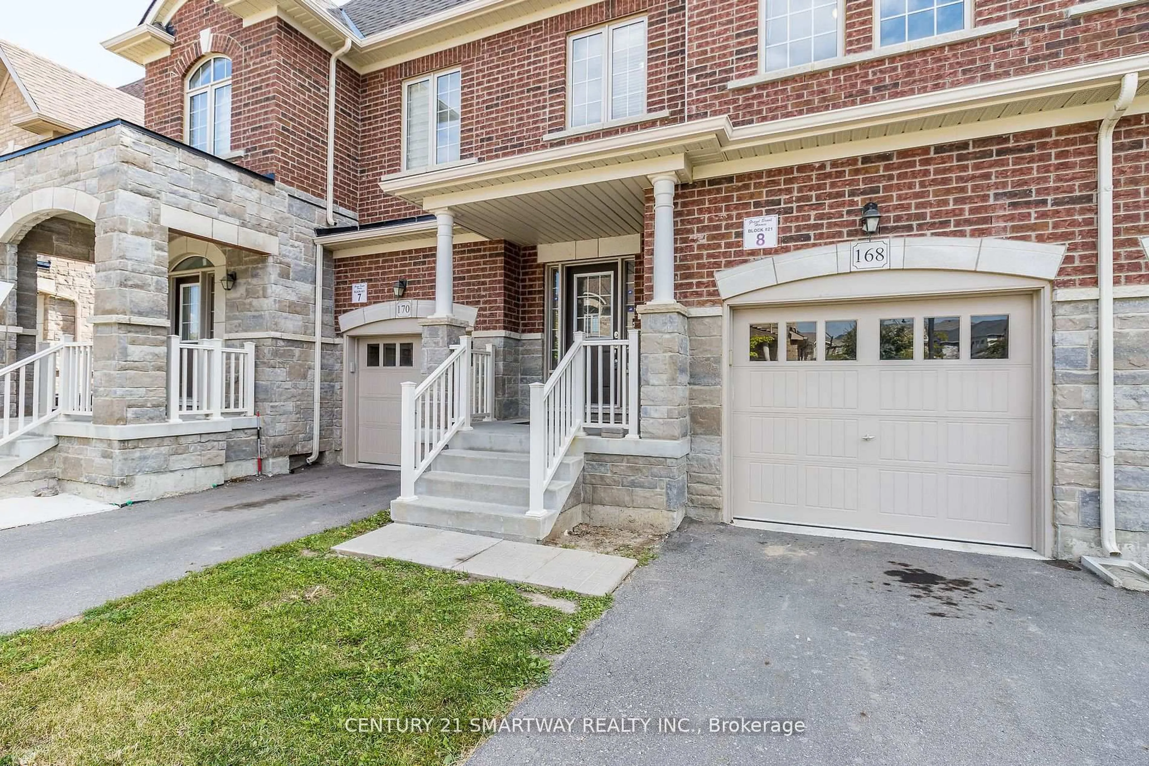 Home with brick exterior material, street for 168 Agava St, Brampton Ontario L7A 4R9