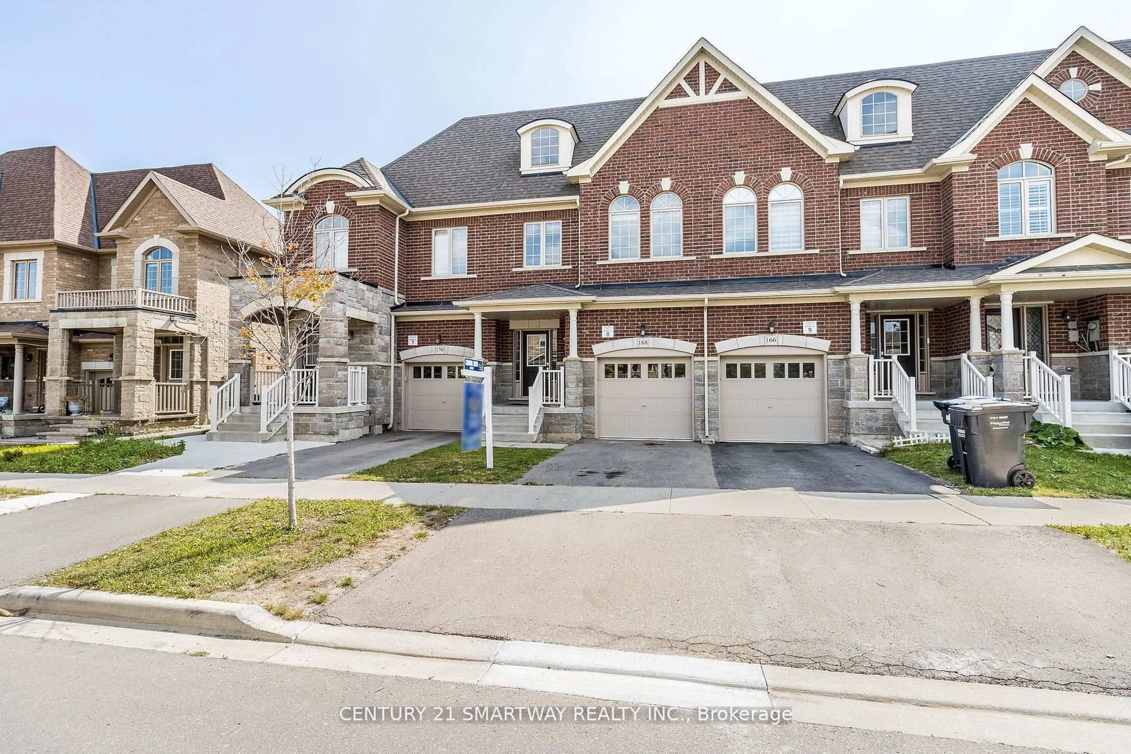 Home with brick exterior material, street for 168 Agava St, Brampton Ontario L7A 4R9